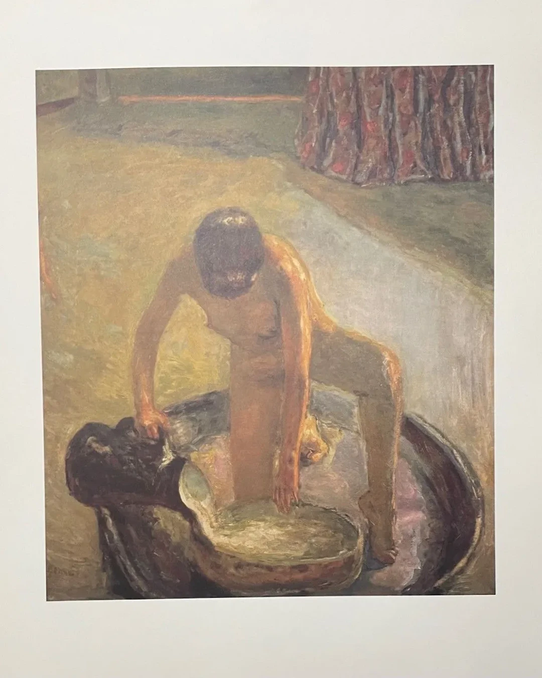 (after) BONNARD Pierre (1867 - 1947) "NU ACCROUPI" Heliogravure signed