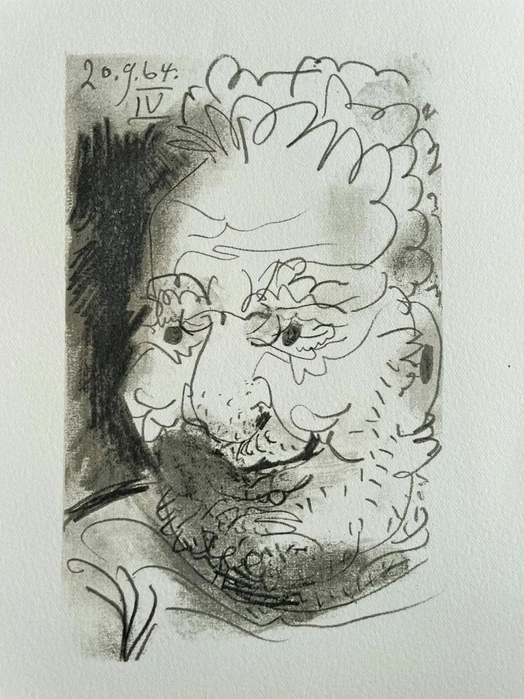 (after) PICASSO Pablo (1881 - 1973) "LE GOUT DU BONEHUR" (THE TASTE