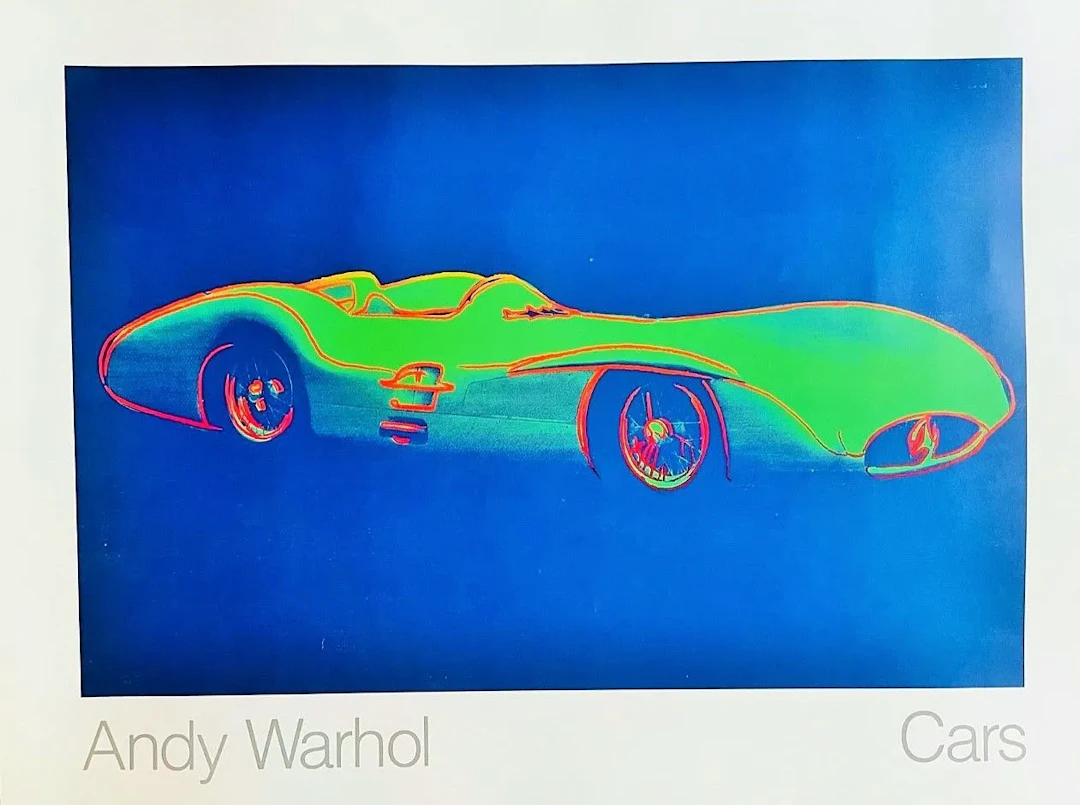 (after) WARHOL Andy (1928 - 1987) "MERCEDES-BENZ FORMELE -I-RENN WAGEN"