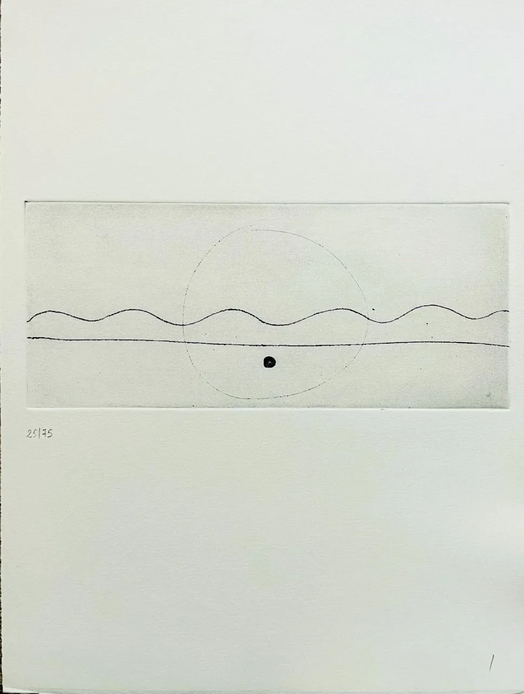 ŠKODA Vladimír (1942 - ) "COMPOSITION Etching after the artist's work.