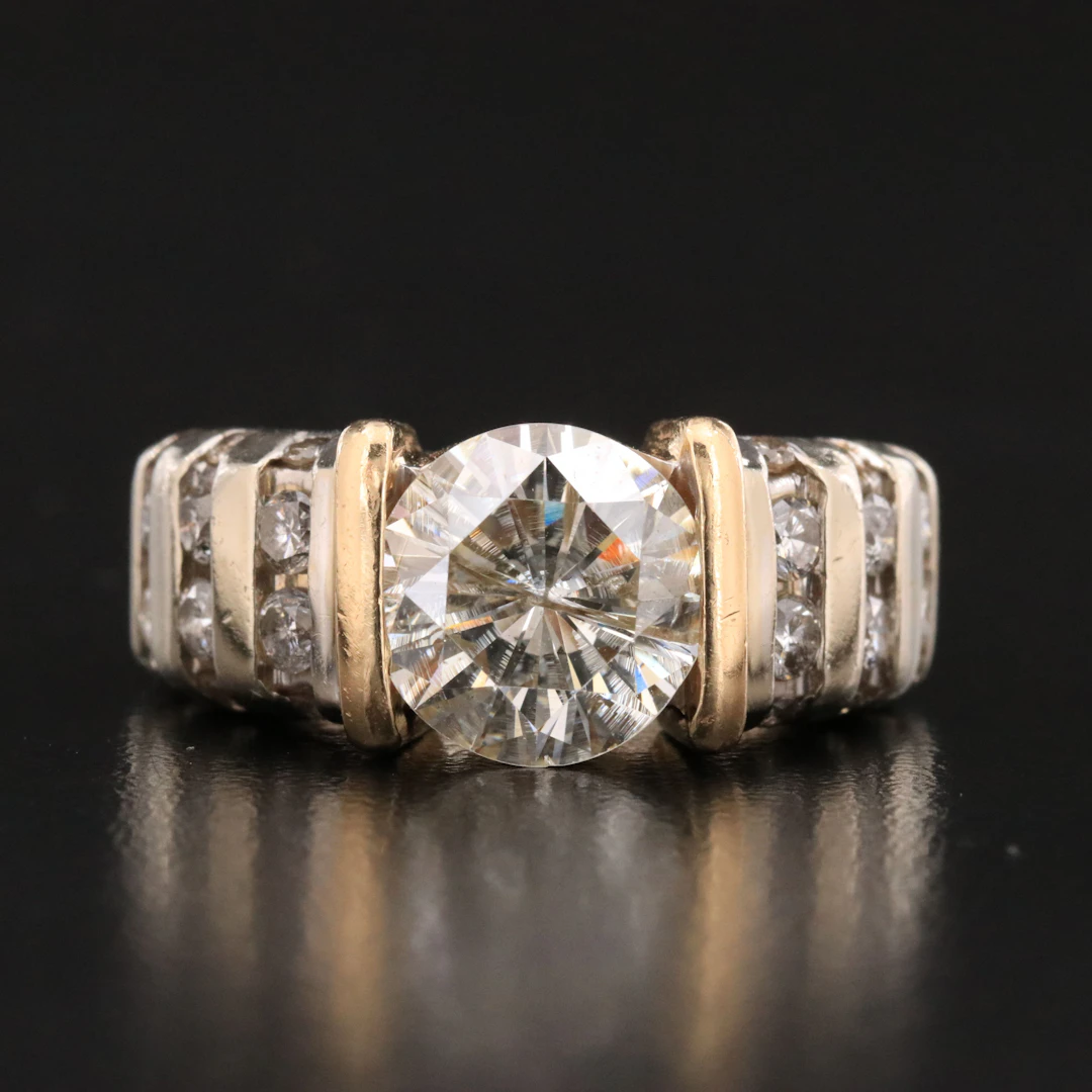 14K 4.95 CTW Diamond Ring
