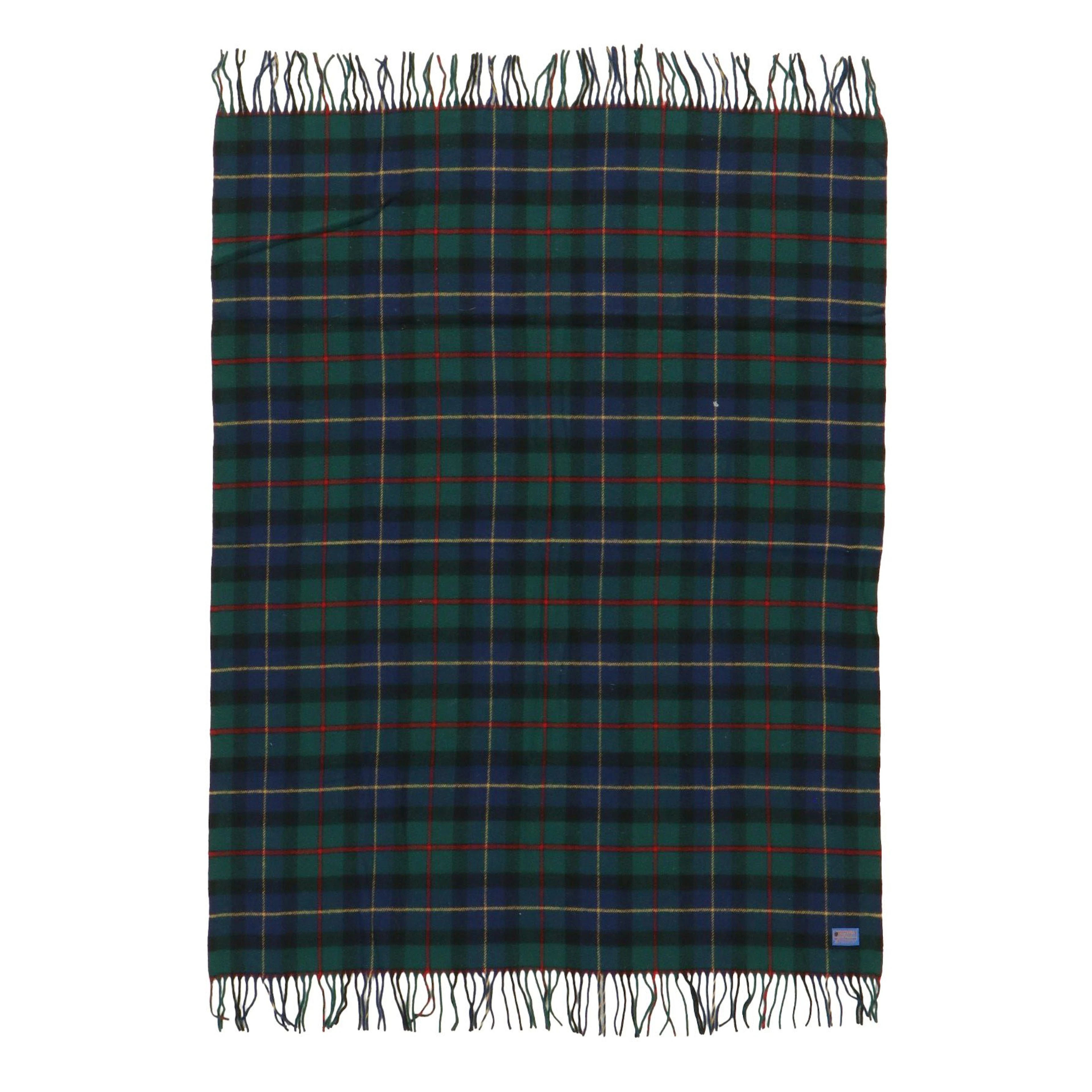 Pendleton Woolen Mills Tartan Wool Blanket