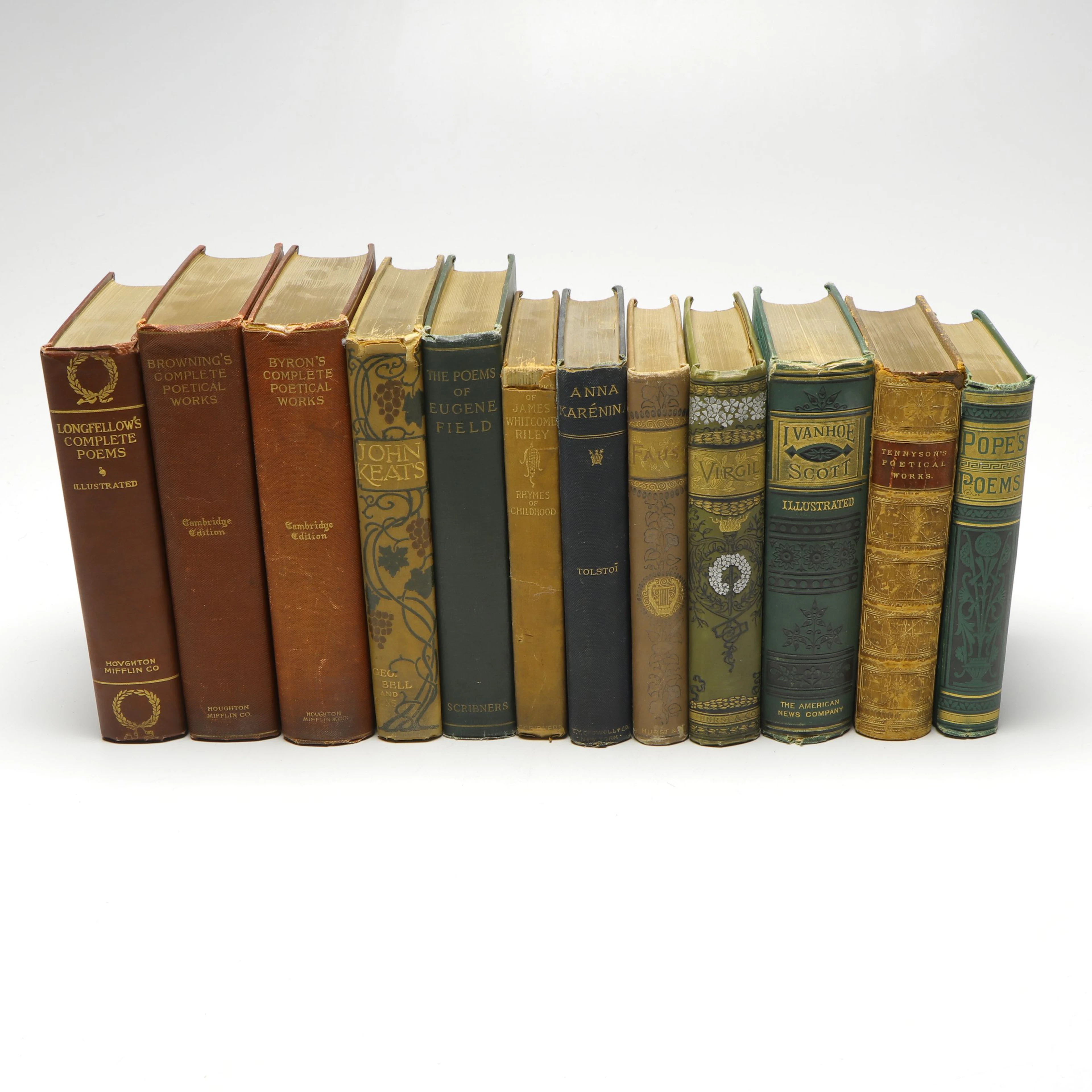 "Anna Karenina," "Poems by John Keats," and More Classic Literature