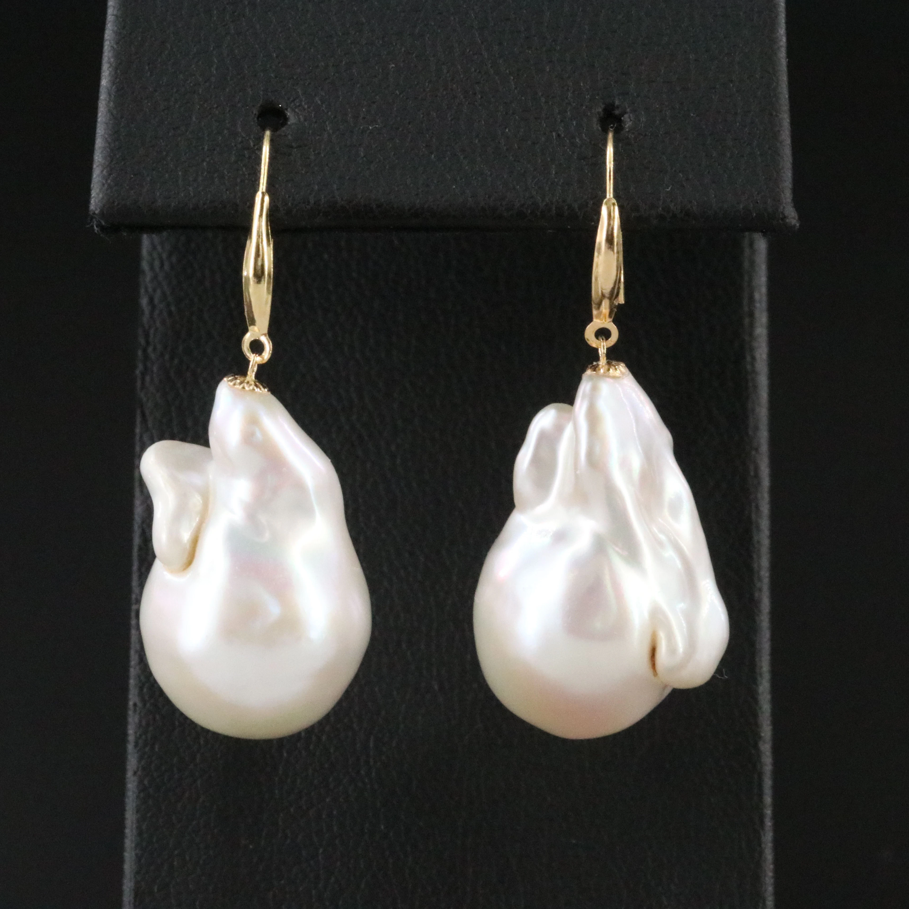 18K Pearl Earrings
