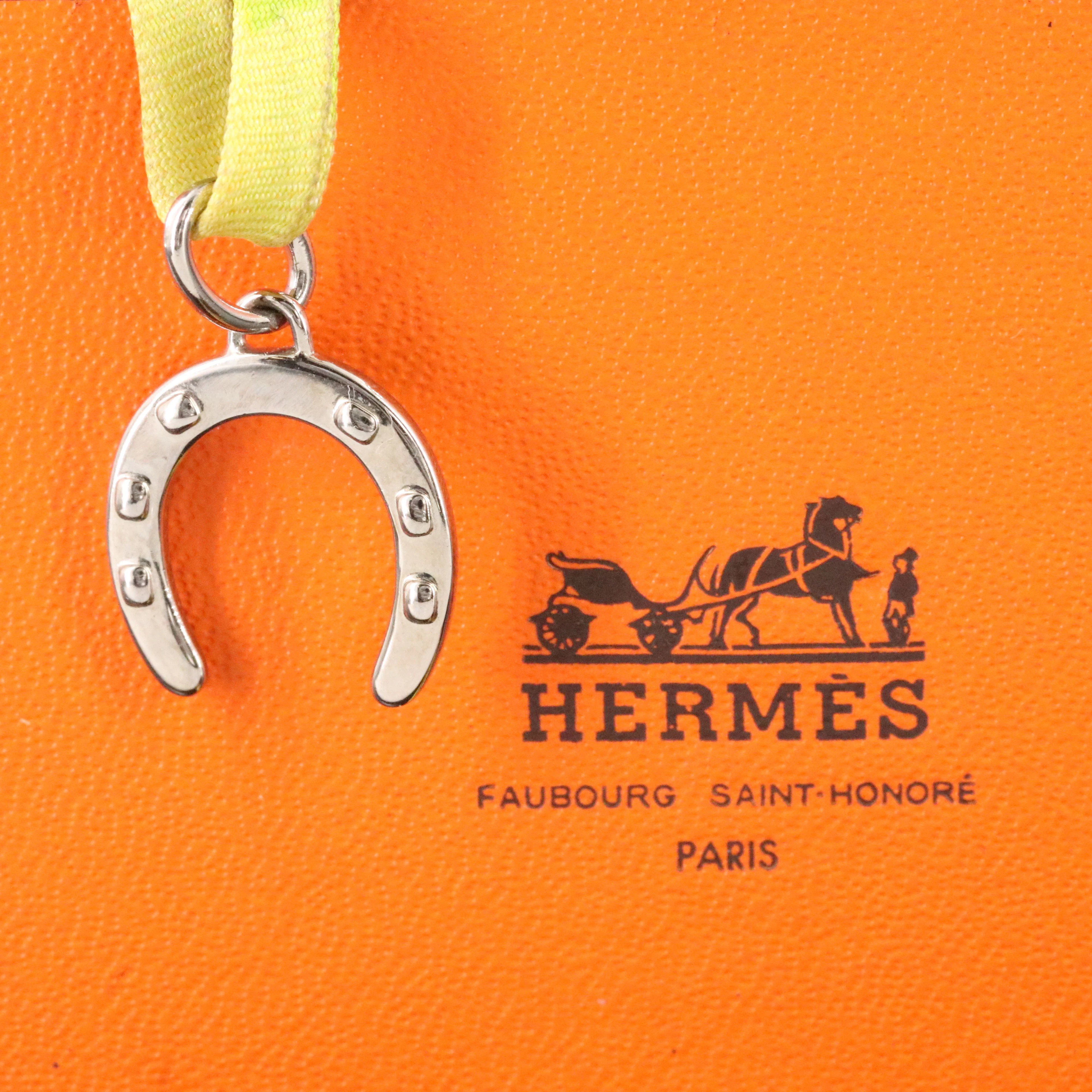 Hermès Tourbillon Horseshoe Pendant Necklace