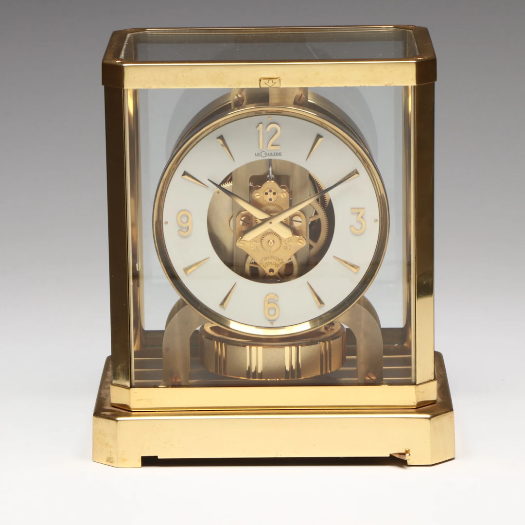 Jaeger-LeCoultre Atmos Gilt Brass Perpetual Motion Clock
