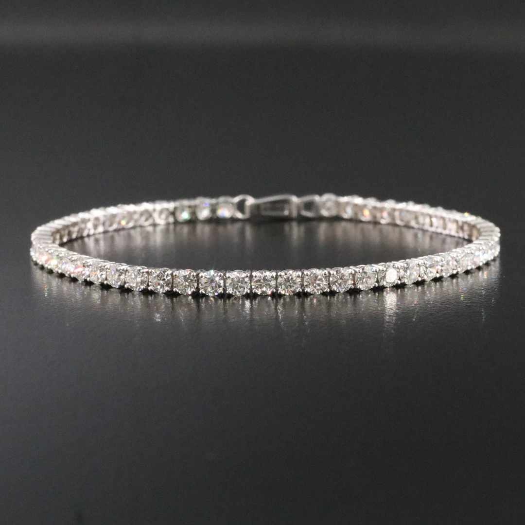 14K 5.13 CTW Diamond Line Bracelet