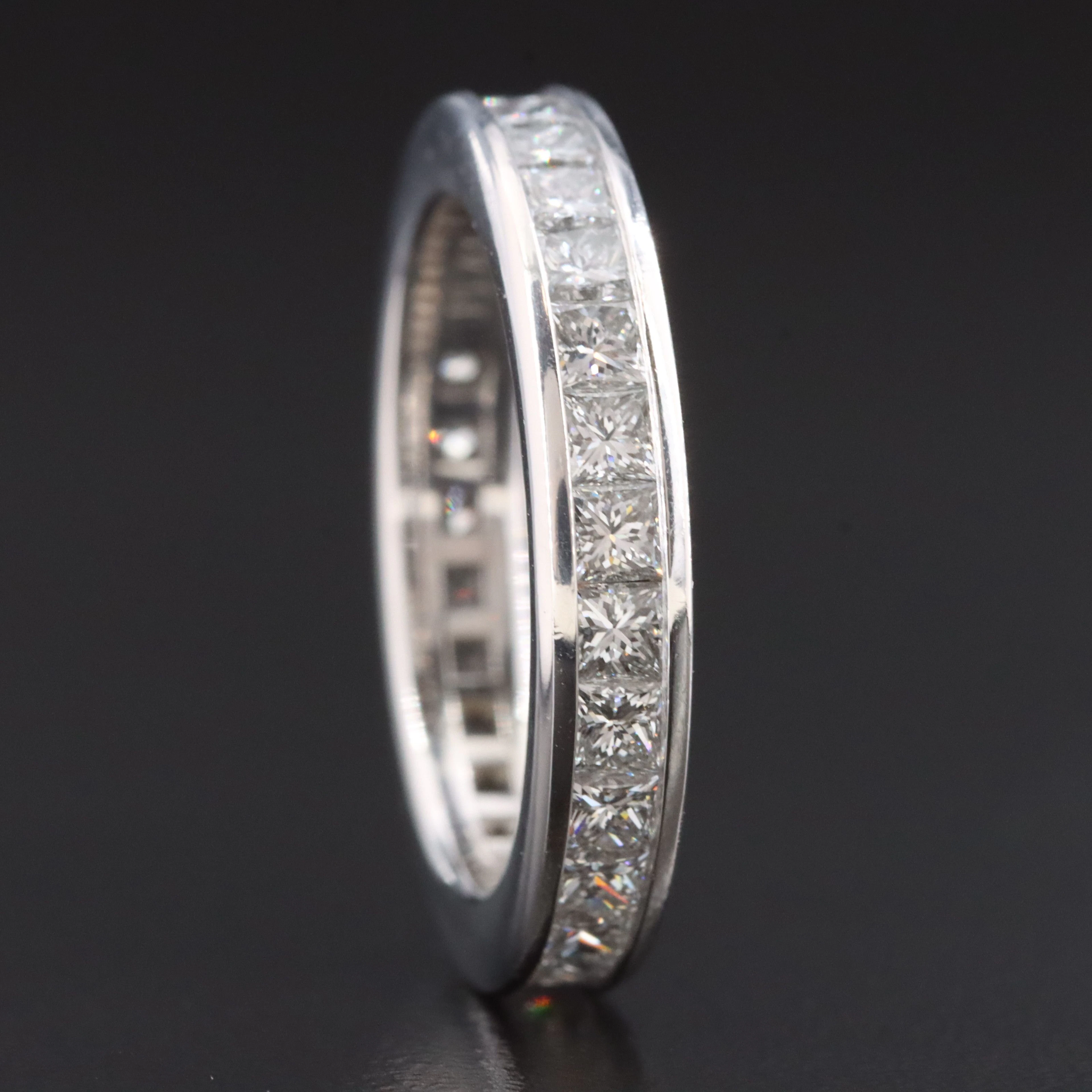 Platinum 1.98 CTW Diamond Eternity Ring
