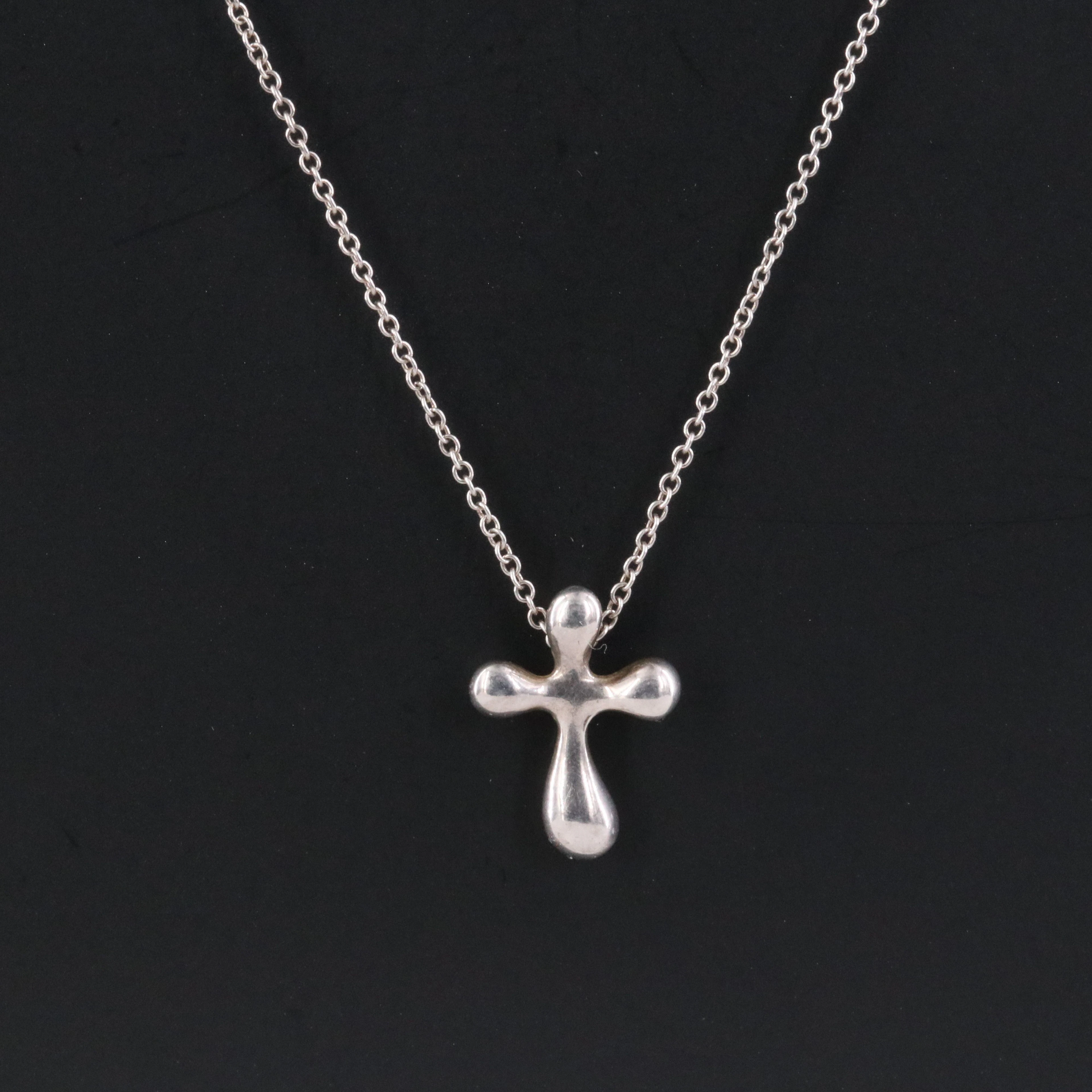 Elsa Peretti for Tiffany & Co. Sterling Cross Necklace