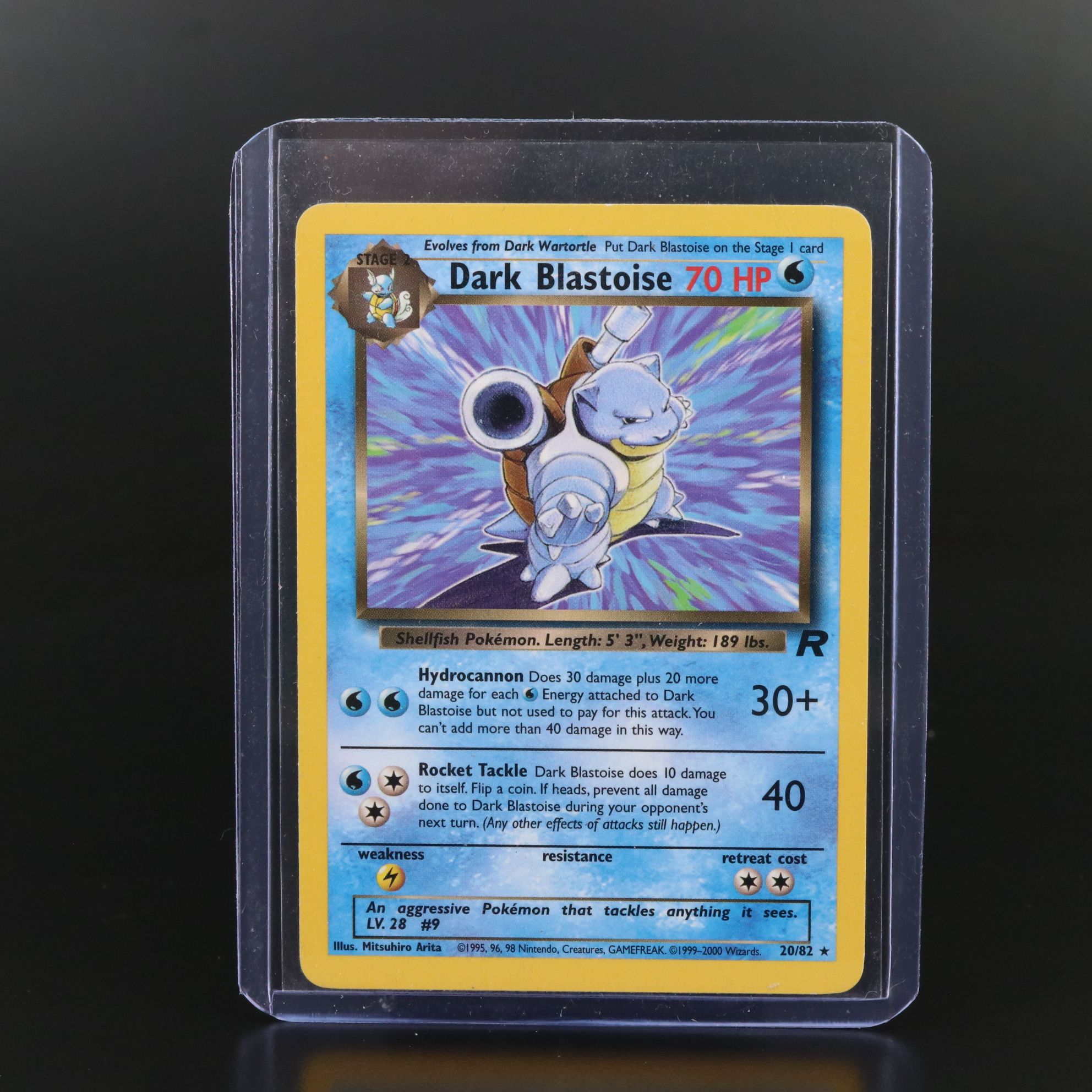 Team Rocket Dark Blastoise Pokmon Card | Barnebys
