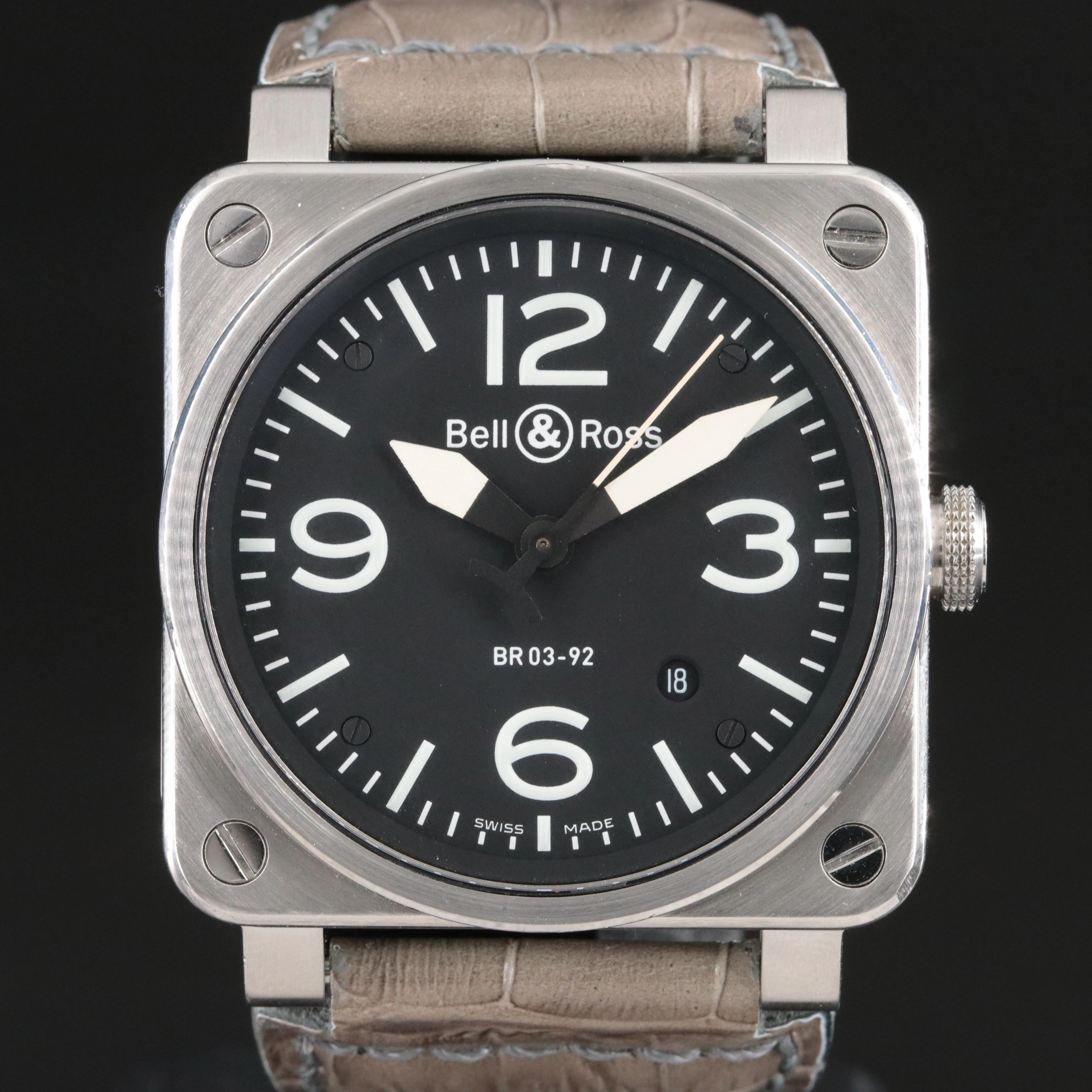 Bell & Ross Aviation BR03-92 Steel Automatic Watch