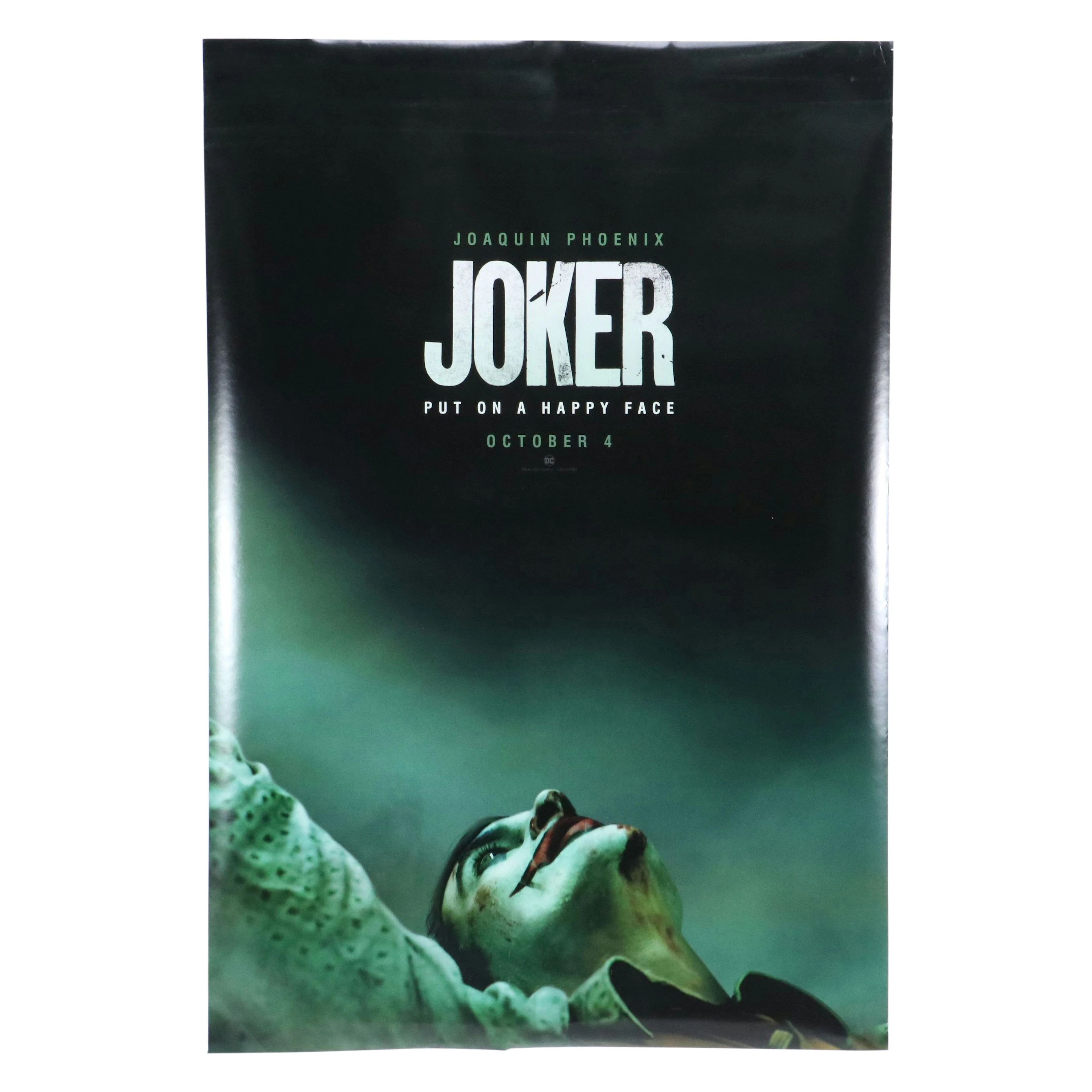 Warner Bros. "Joker: Put on a Happy Face" Movie Poster