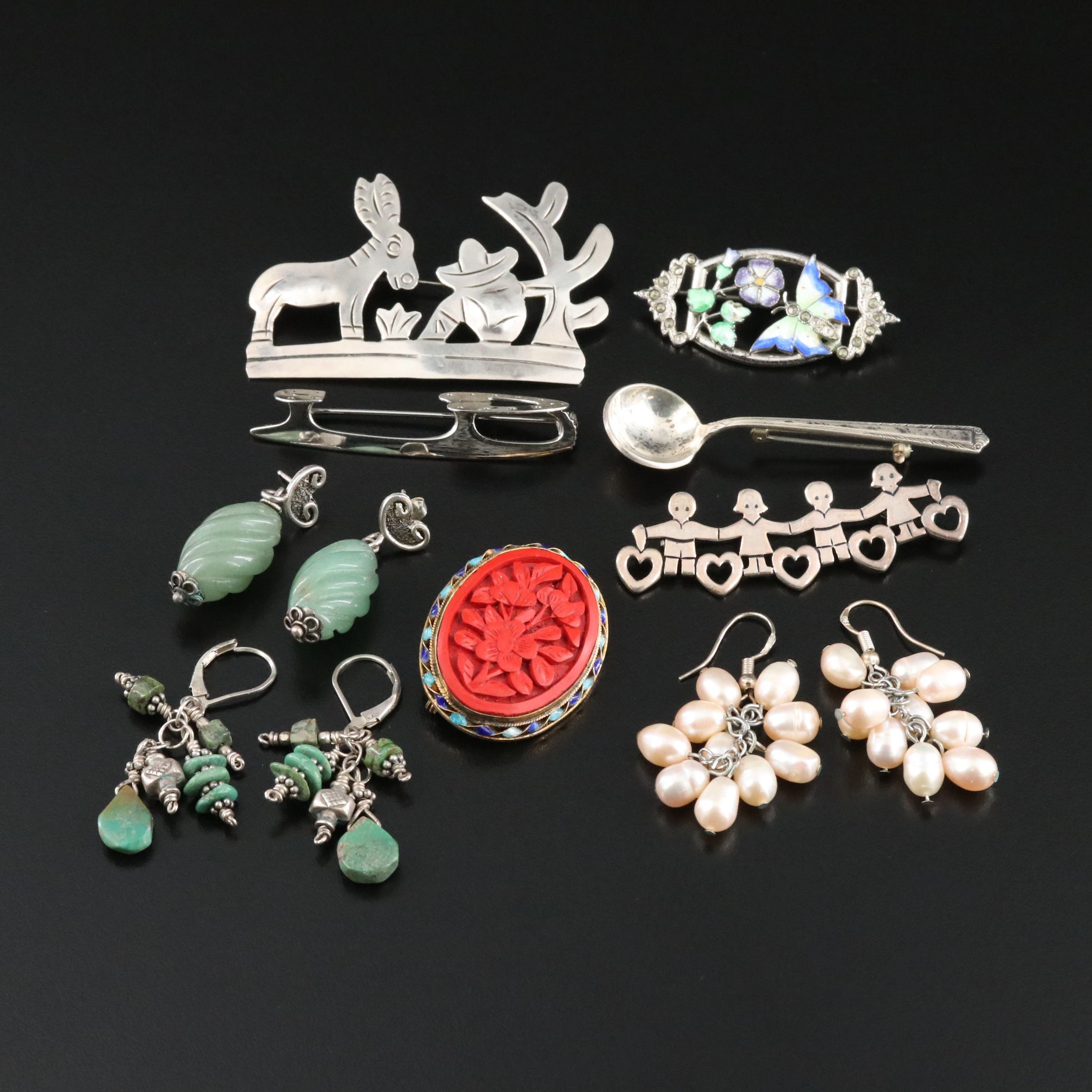 James Avery, Turquoise and Jadeite Featured in Sterling Jewelry
