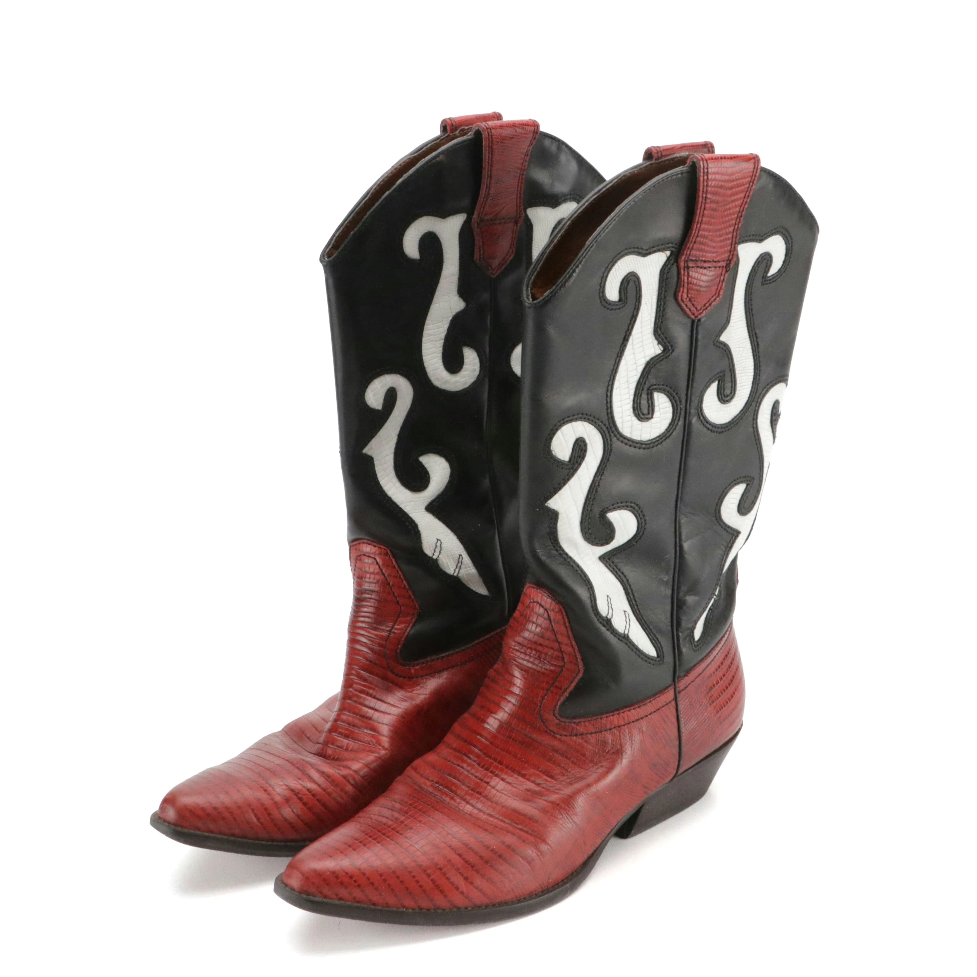 Nine West Romnee Western Boots with Box