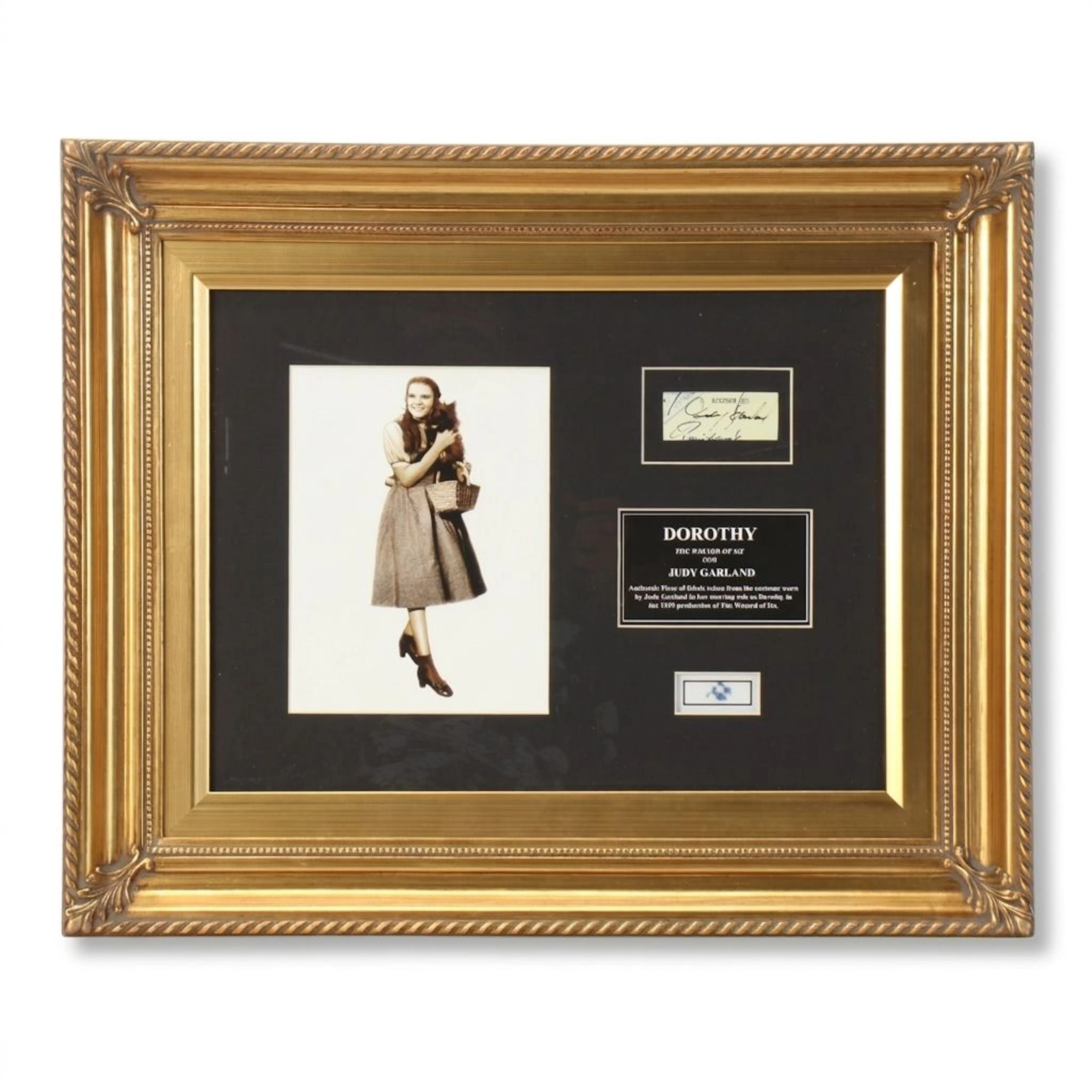Judy Garland "The Wizard of Oz" Dorothy Dress Remnant
