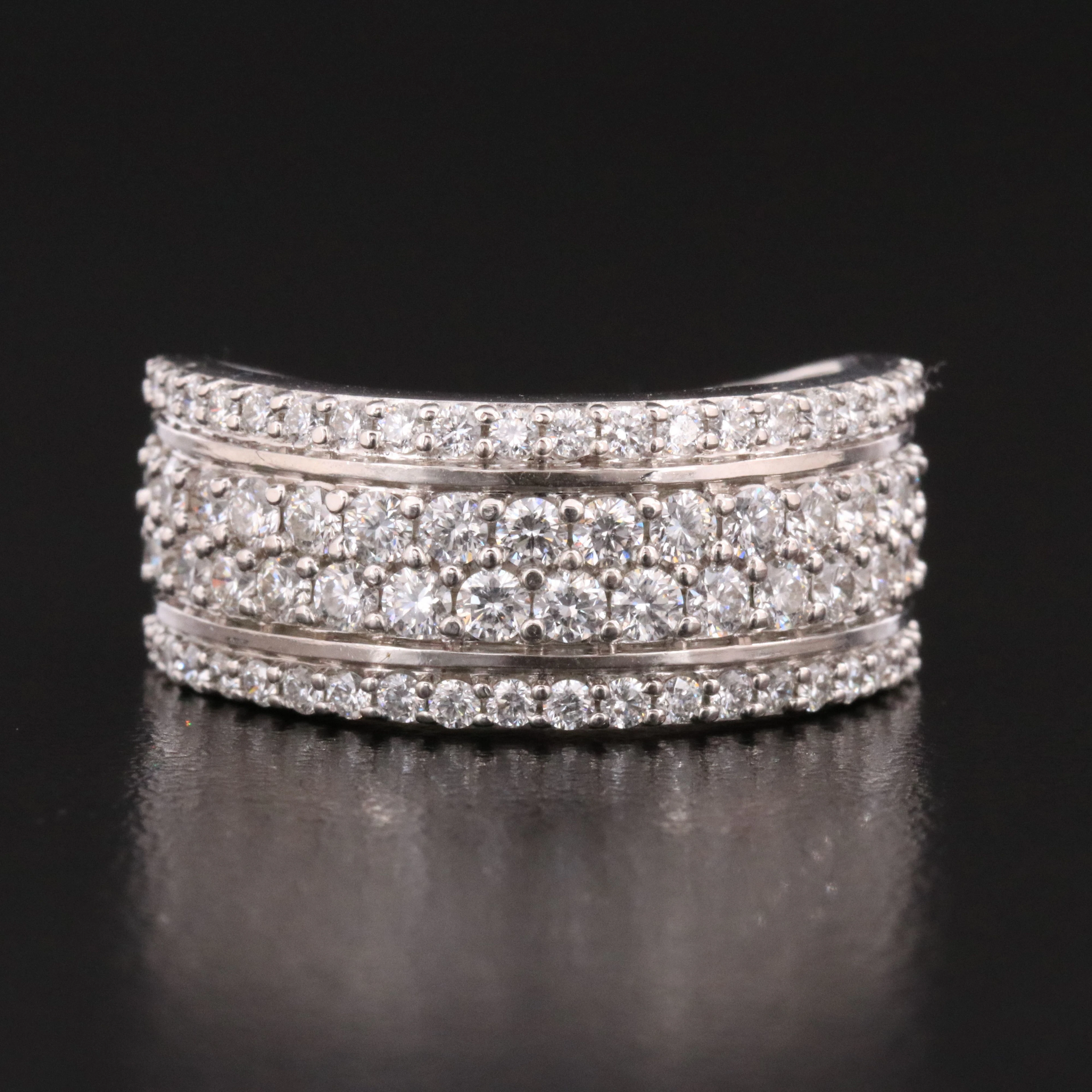 10K 2.10 CTW Lab Grown Diamond Ring