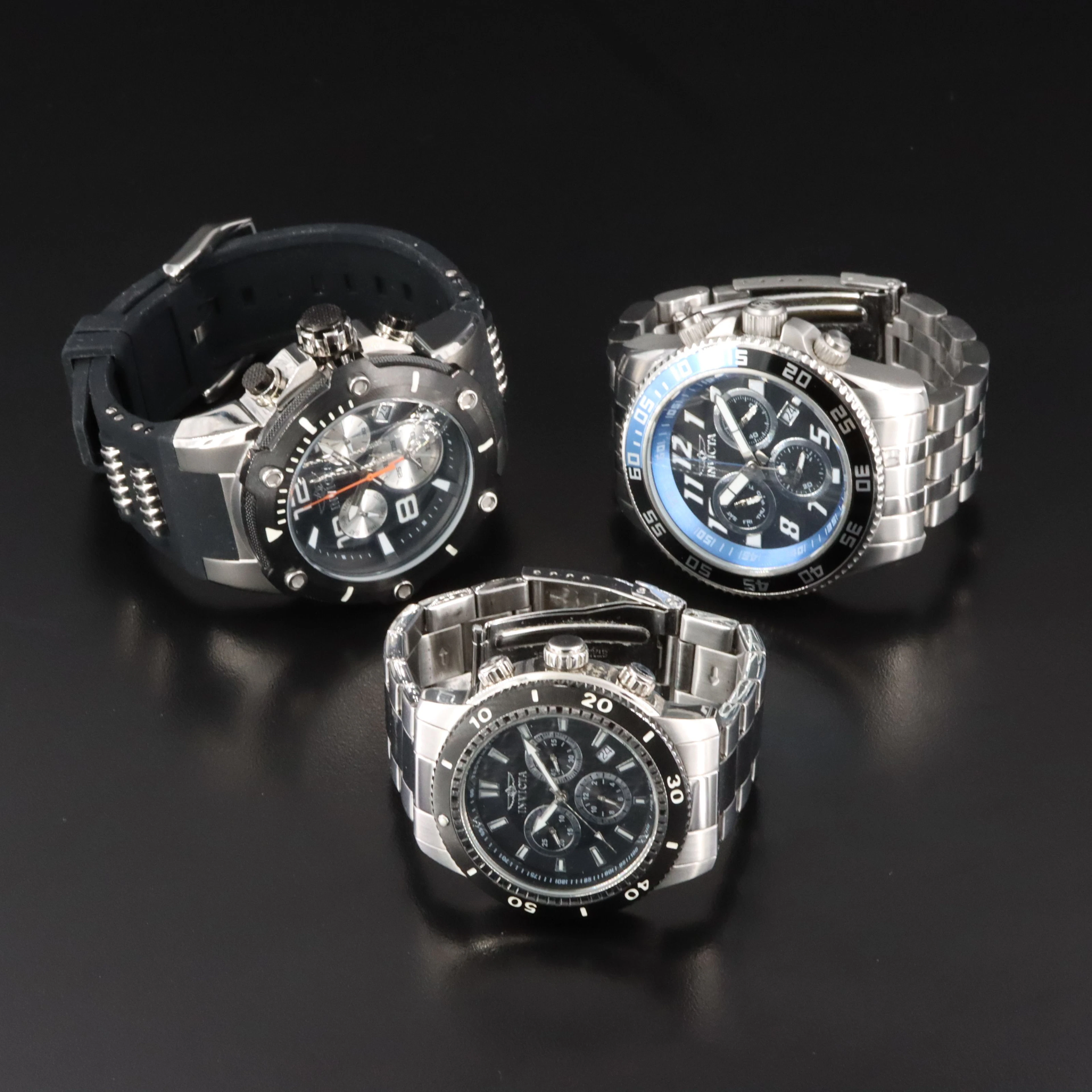 Invicta Pro Diver, Aviator and Specialty Chronograph Quartz Watch Selection