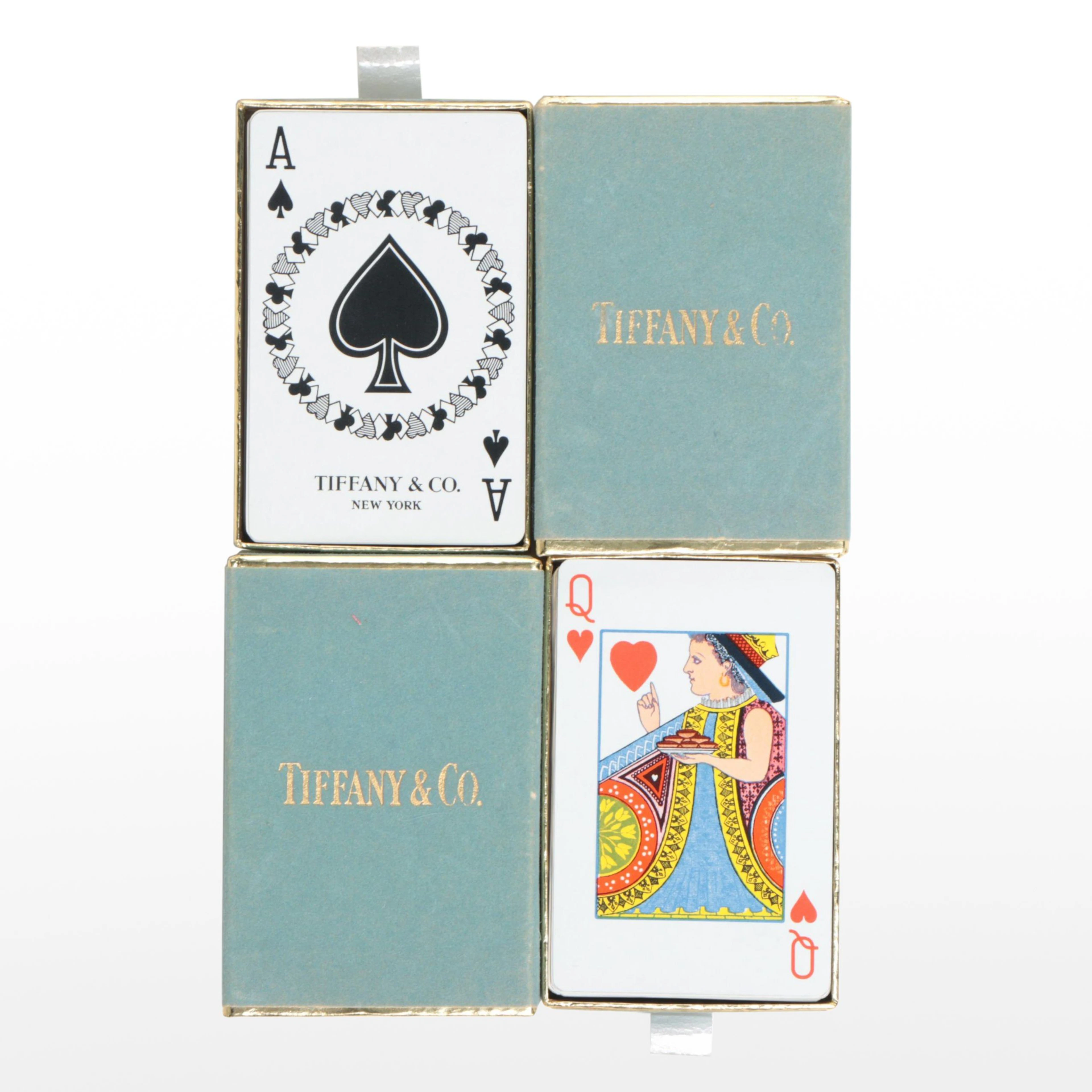 Pair of Tiffany & Co. Playing Card Decks