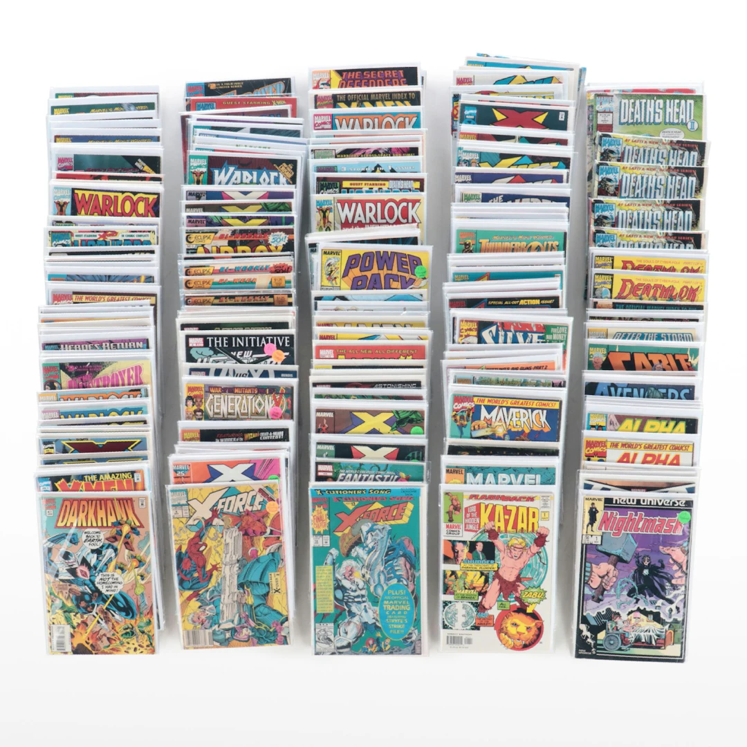 Bronze and Modern Age Marvel and Other Comics Incl. "Airboy" and More