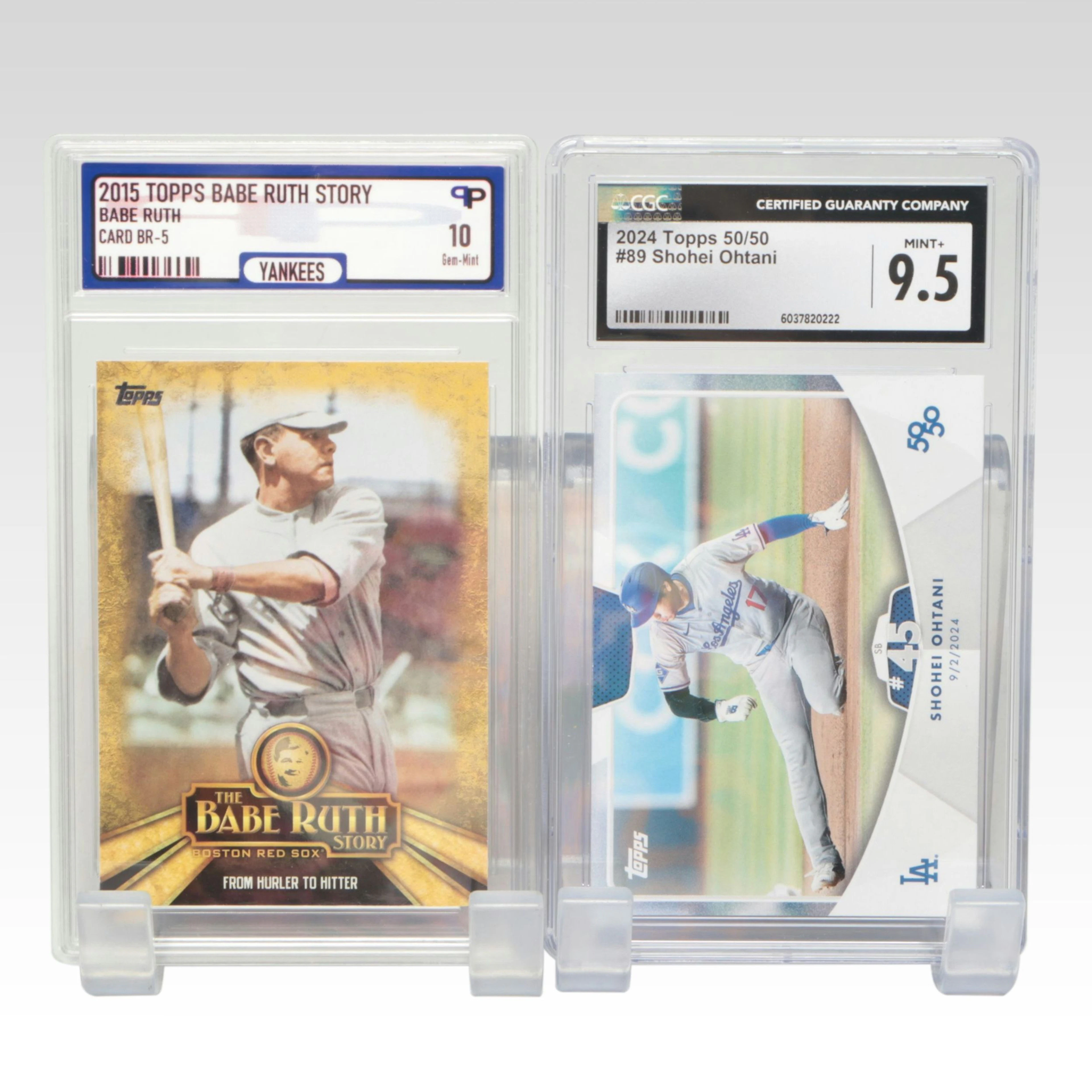 2024 Topps Shohei Ohtani 50/60 Baseball Card Graded CGC 9.5 with More