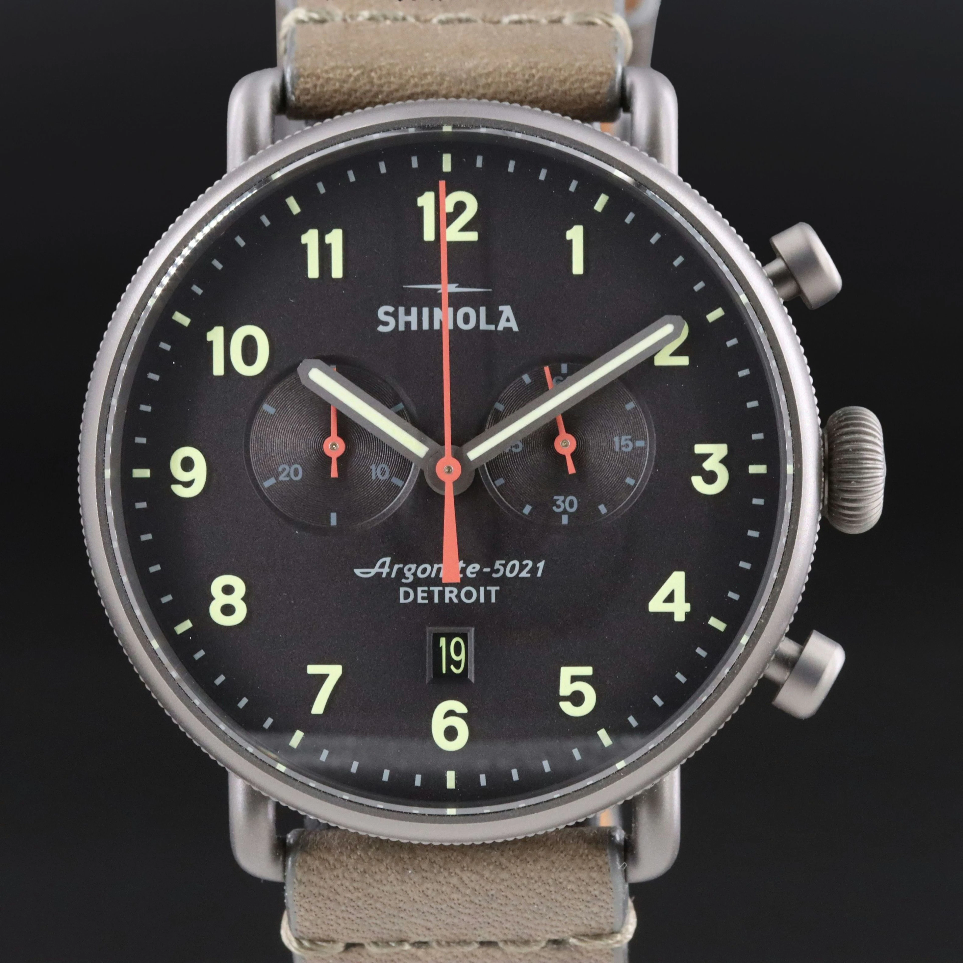 Shinola Canfield Chronograph Quartz Watch