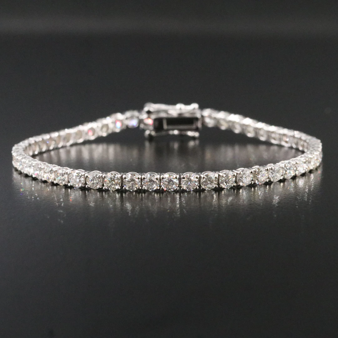 14K 5.77 CTW Diamond Line Bracelet