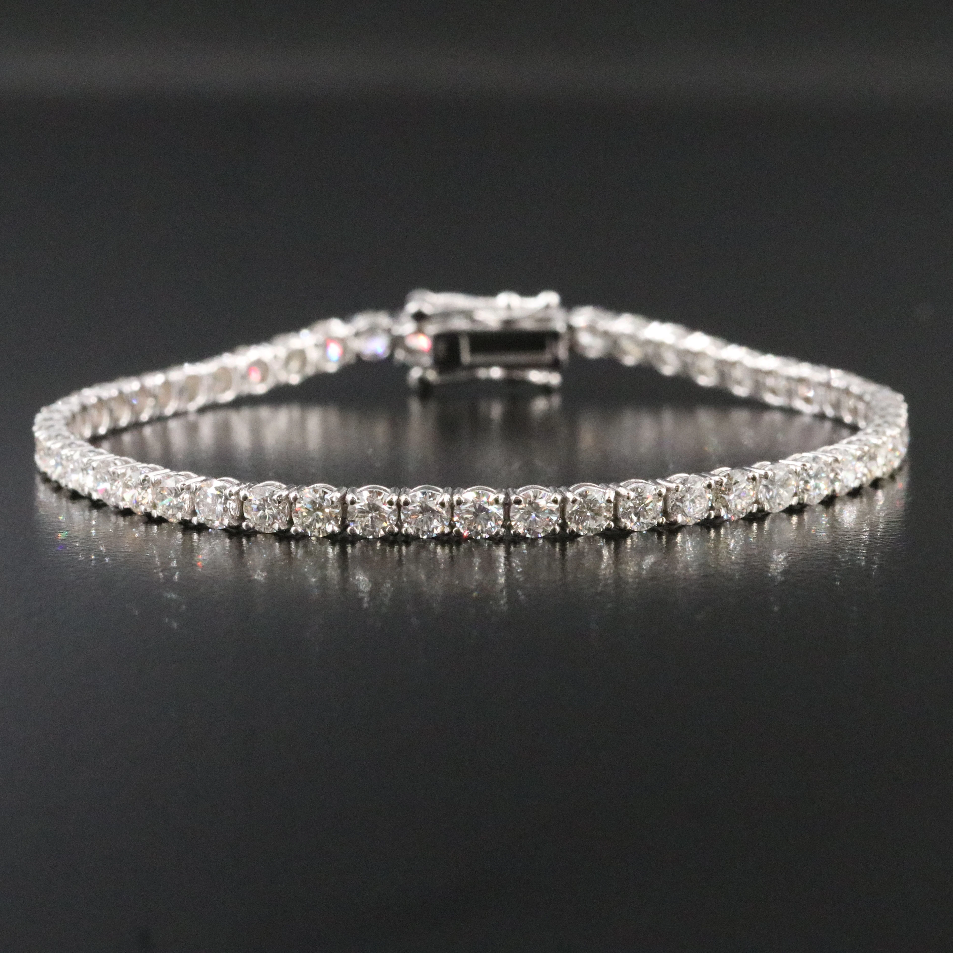 14K 5.77 CTW Diamond Line Bracelet