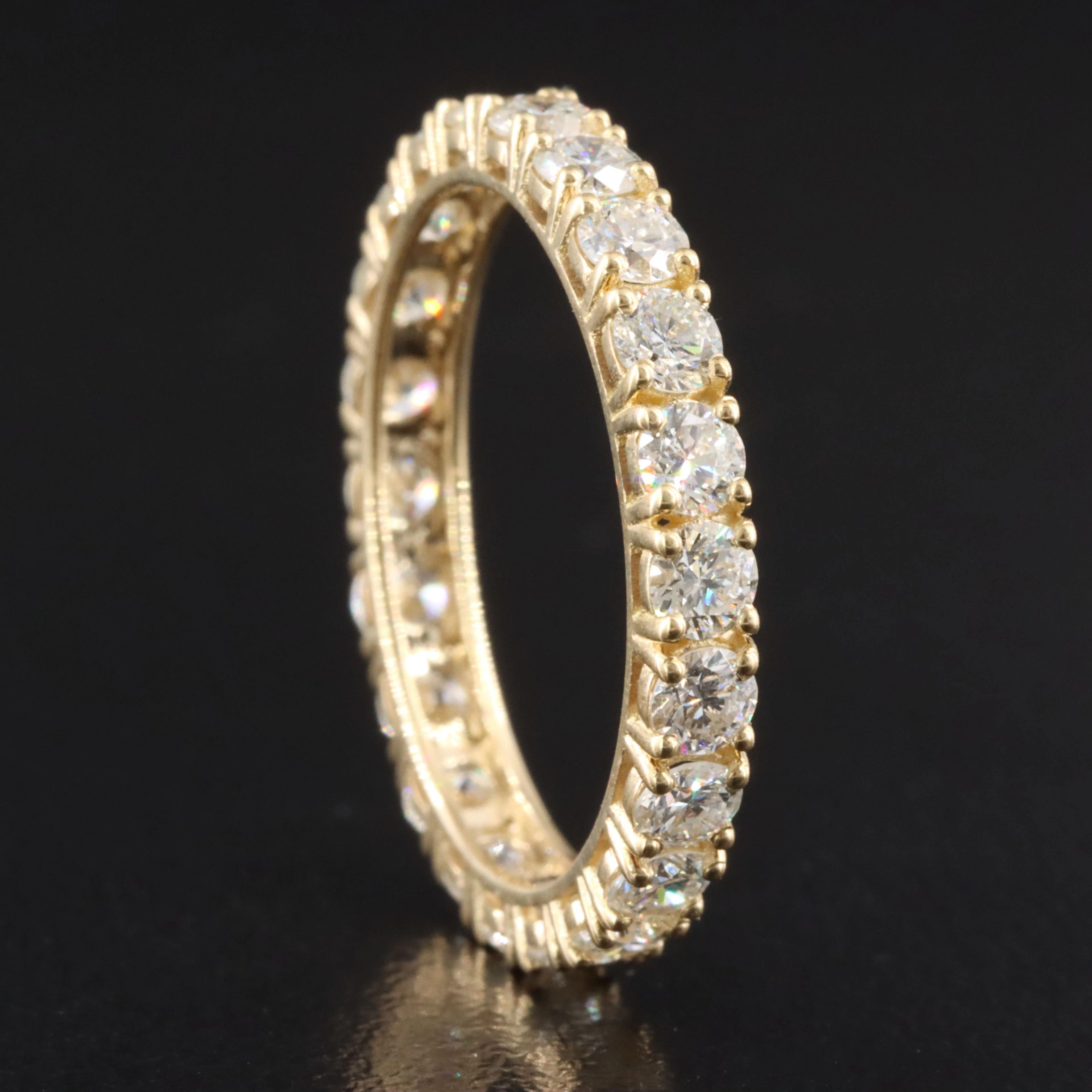 14K 1.77 CTW Diamond Eternity Band