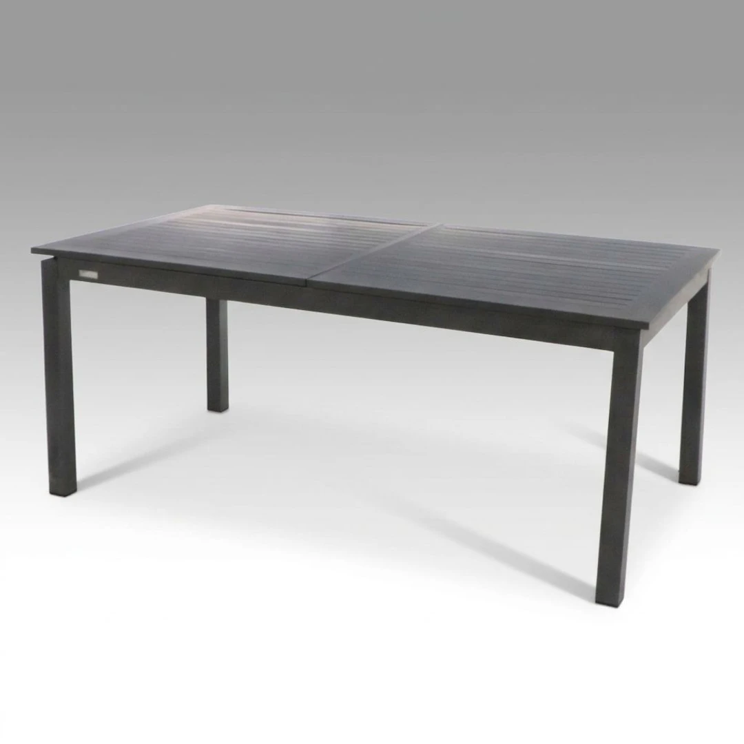 Corriveau Contemporary Metal Patio Dining Table