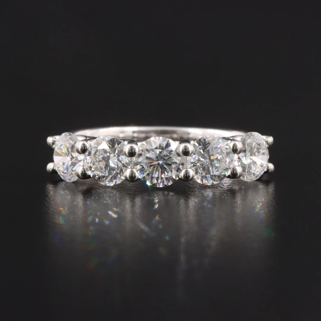 14K 2.00 CTW Lab Grown Diamond Ring with IGI Report