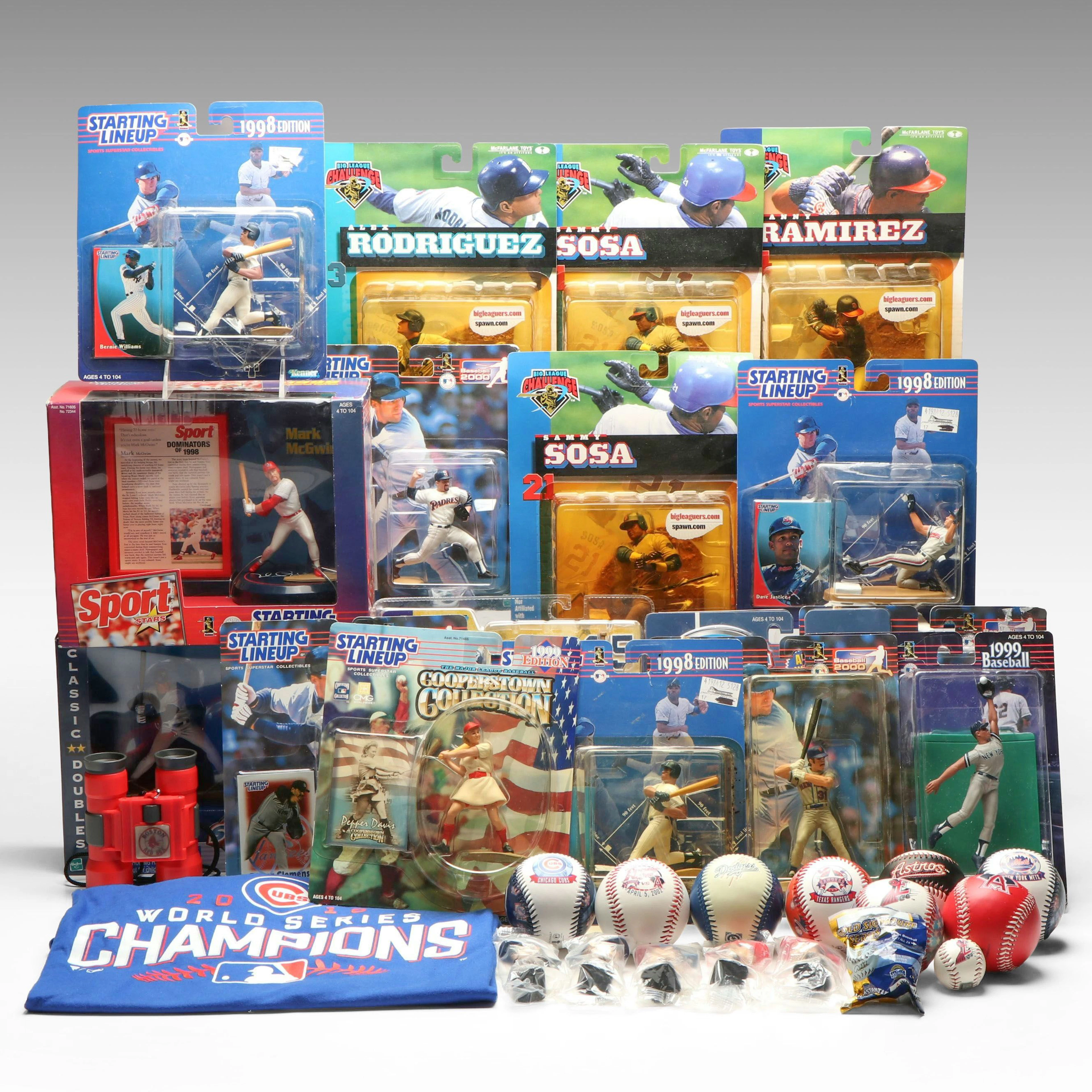 Starting Lineup Baseball Action Figures and More Baseball Memorabilia