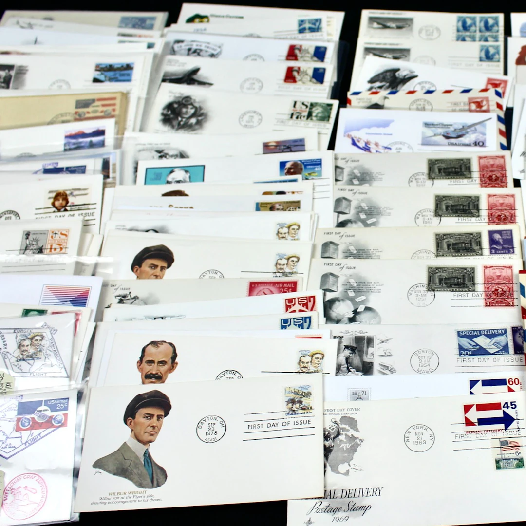 Over 190 Airmail & Special Delivery First Day Covers, All Unaddressed