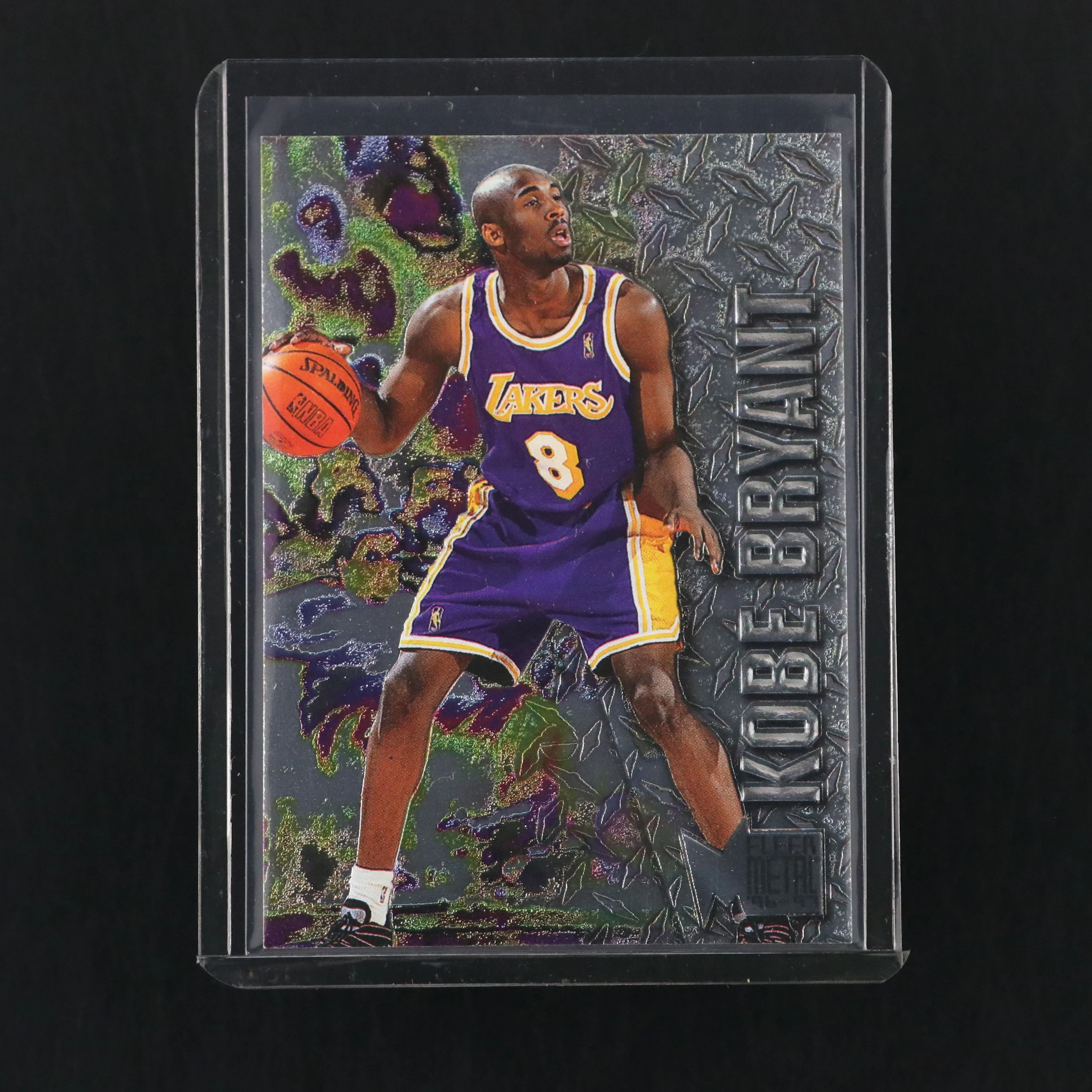 1996-97 Fleer Metal Kobe Bryant Los Angeles Lakers Rookie Card