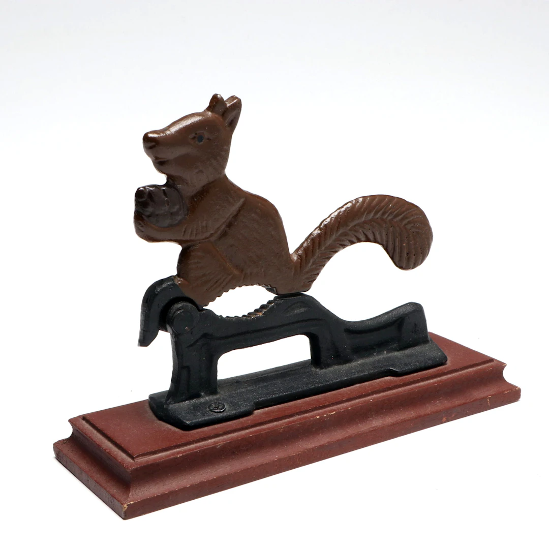 Cast Iron Squirrel Nutcracker