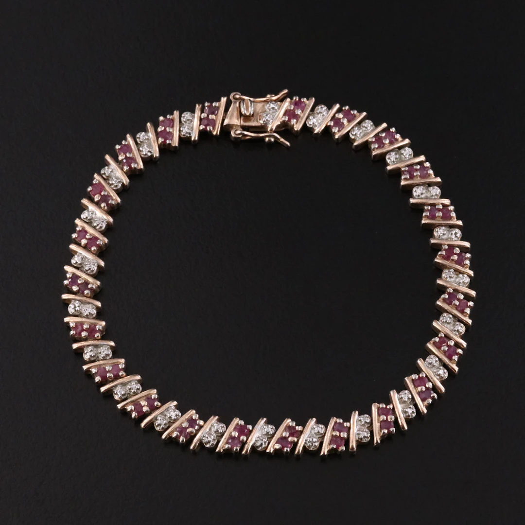 Sterling Ruby Bracelet