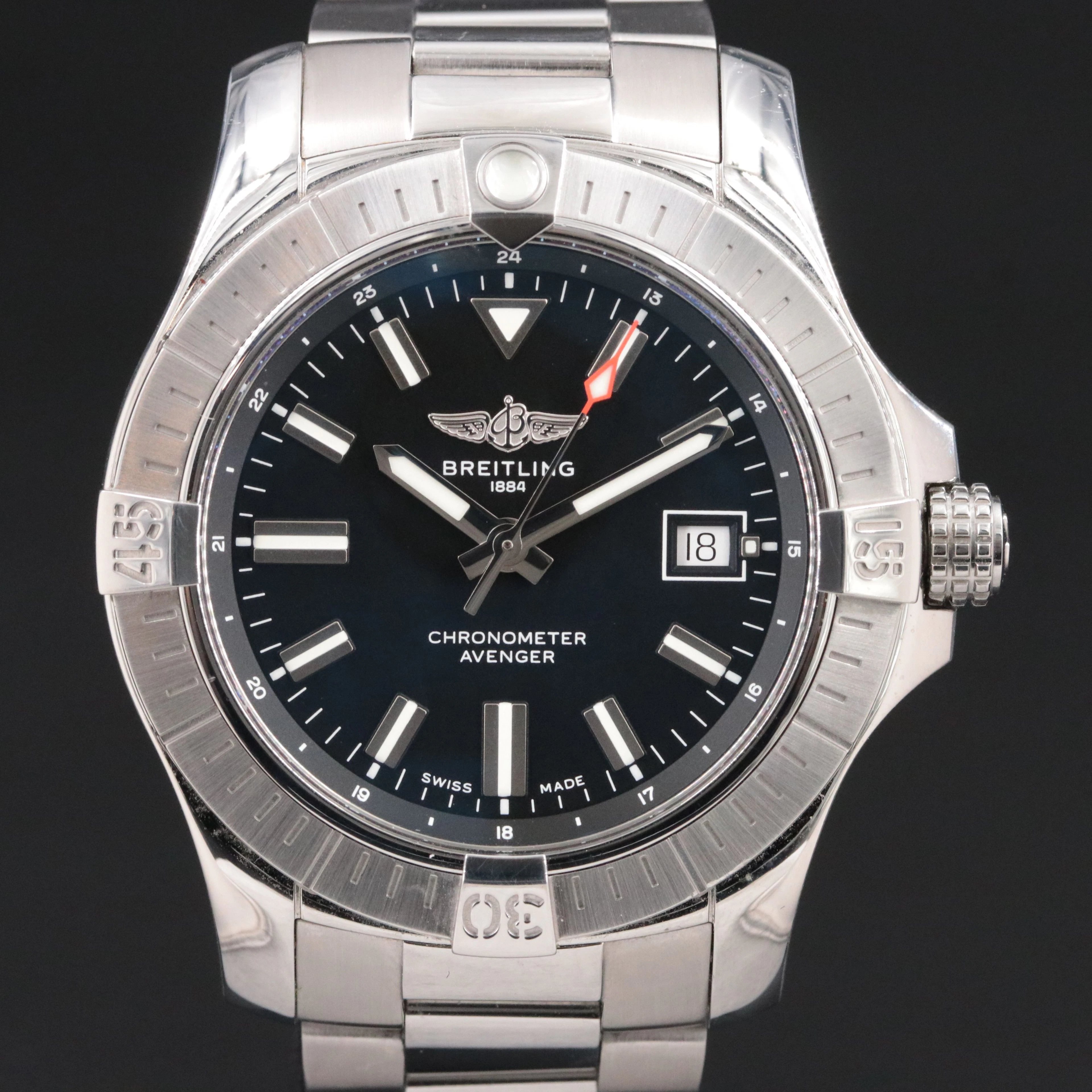 Breitling Avenger Chronometer Automatic 43mm Steel Watch Ref. A17318