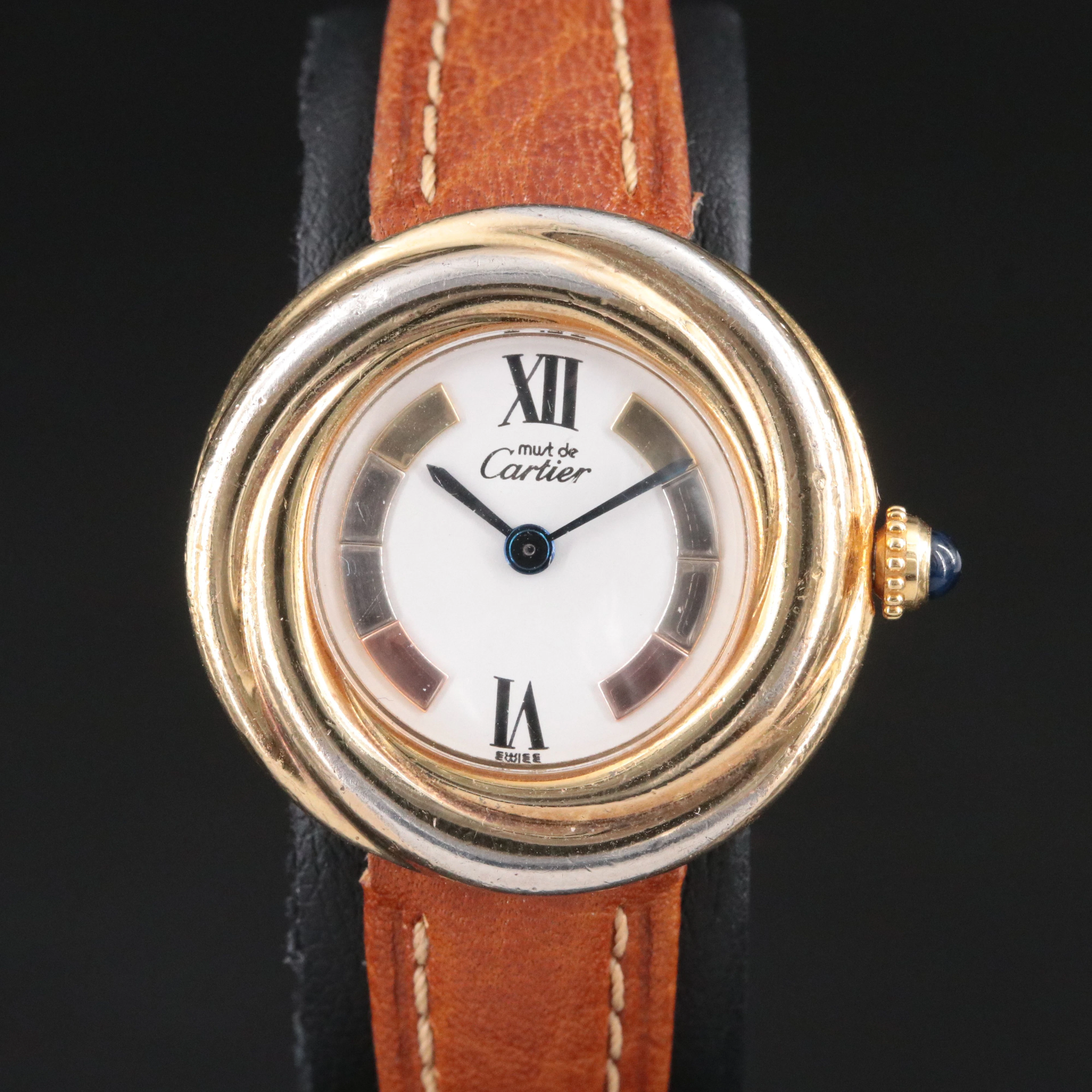 Cartier Must de Cartier Trinity Model 2735 Quartz Watch