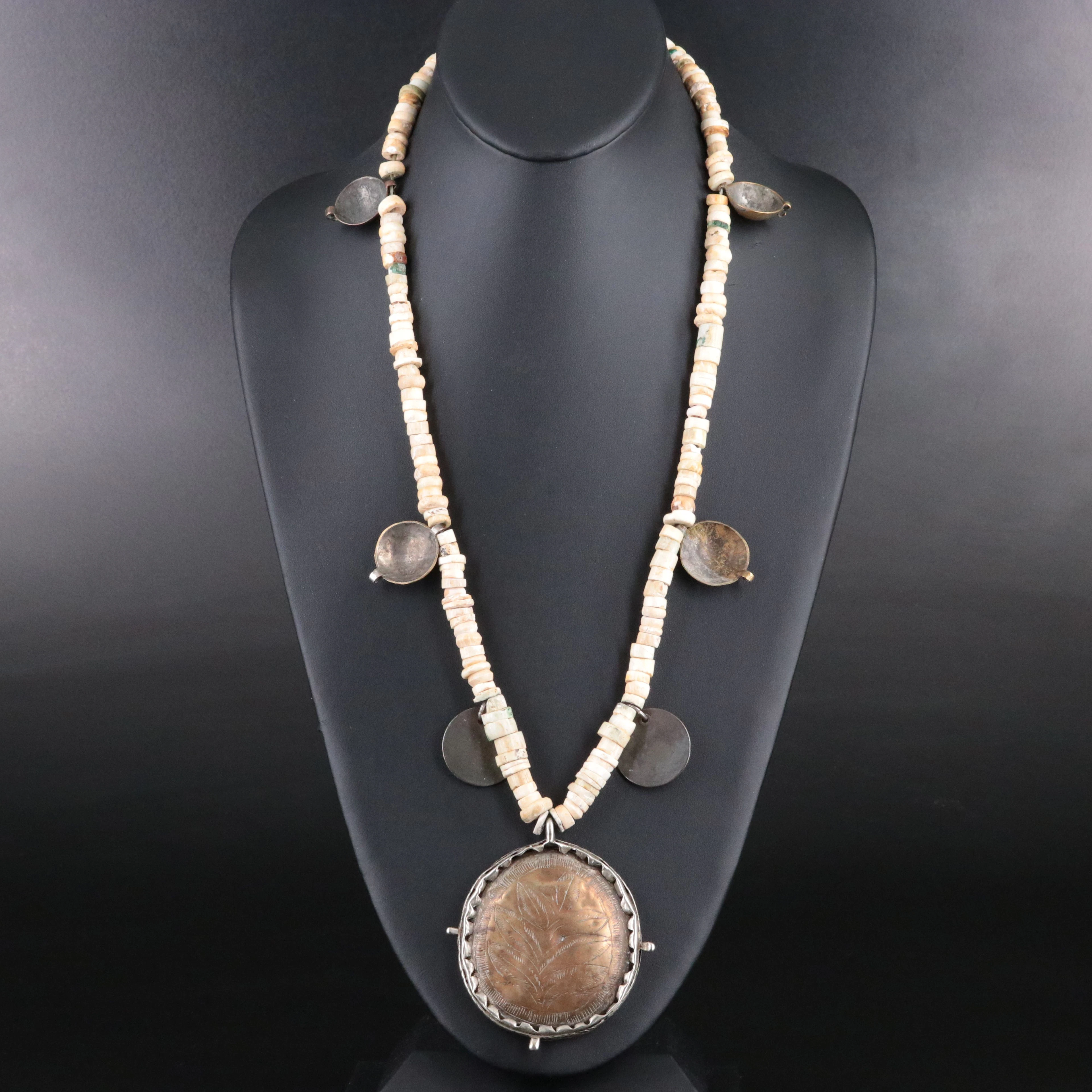 North African Style Shell Necklace