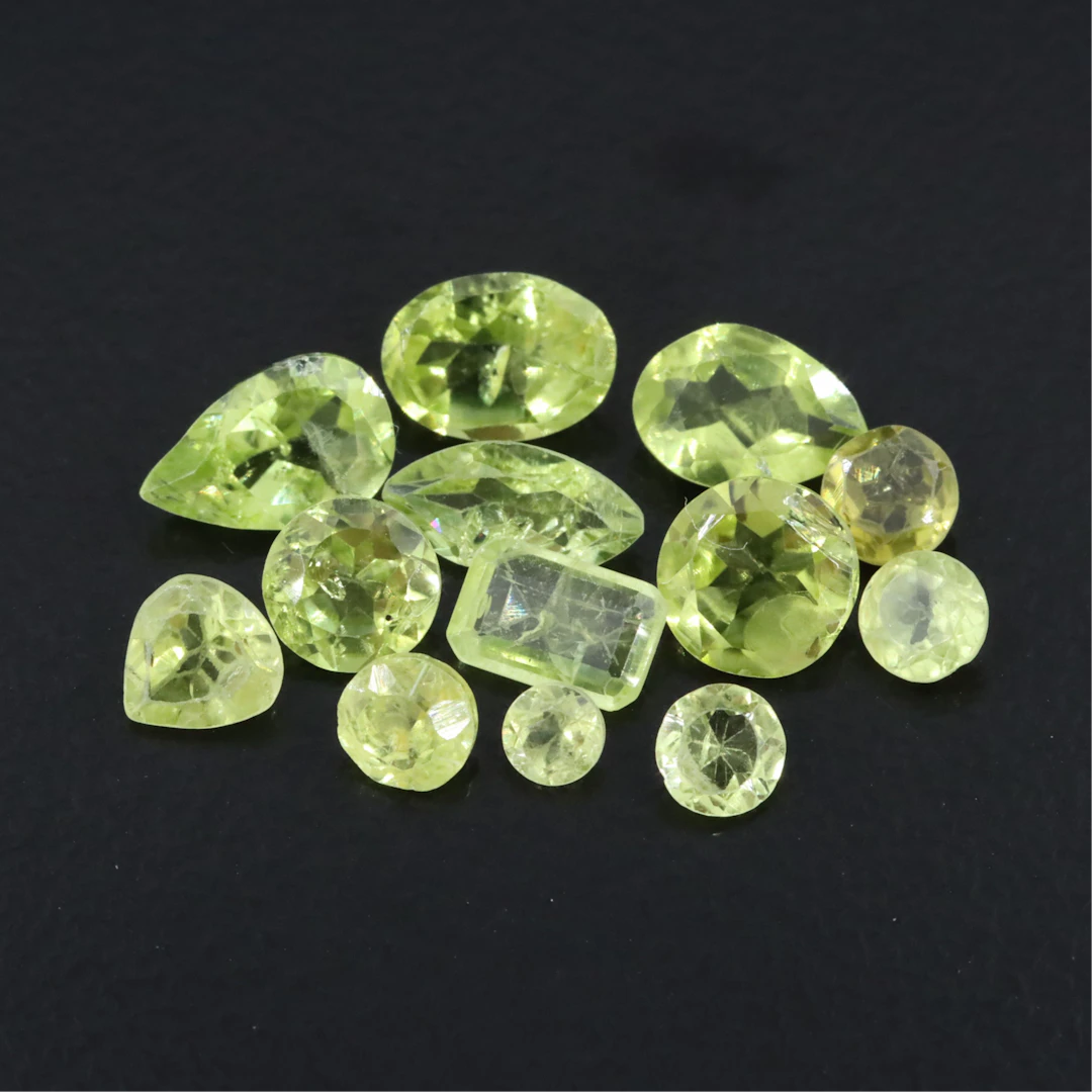 Loose 6.11 CTW Peridot Lot