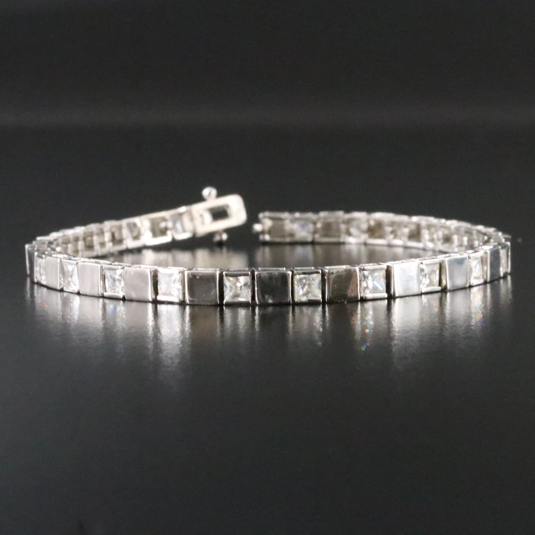 Sterling CZ Bracelet