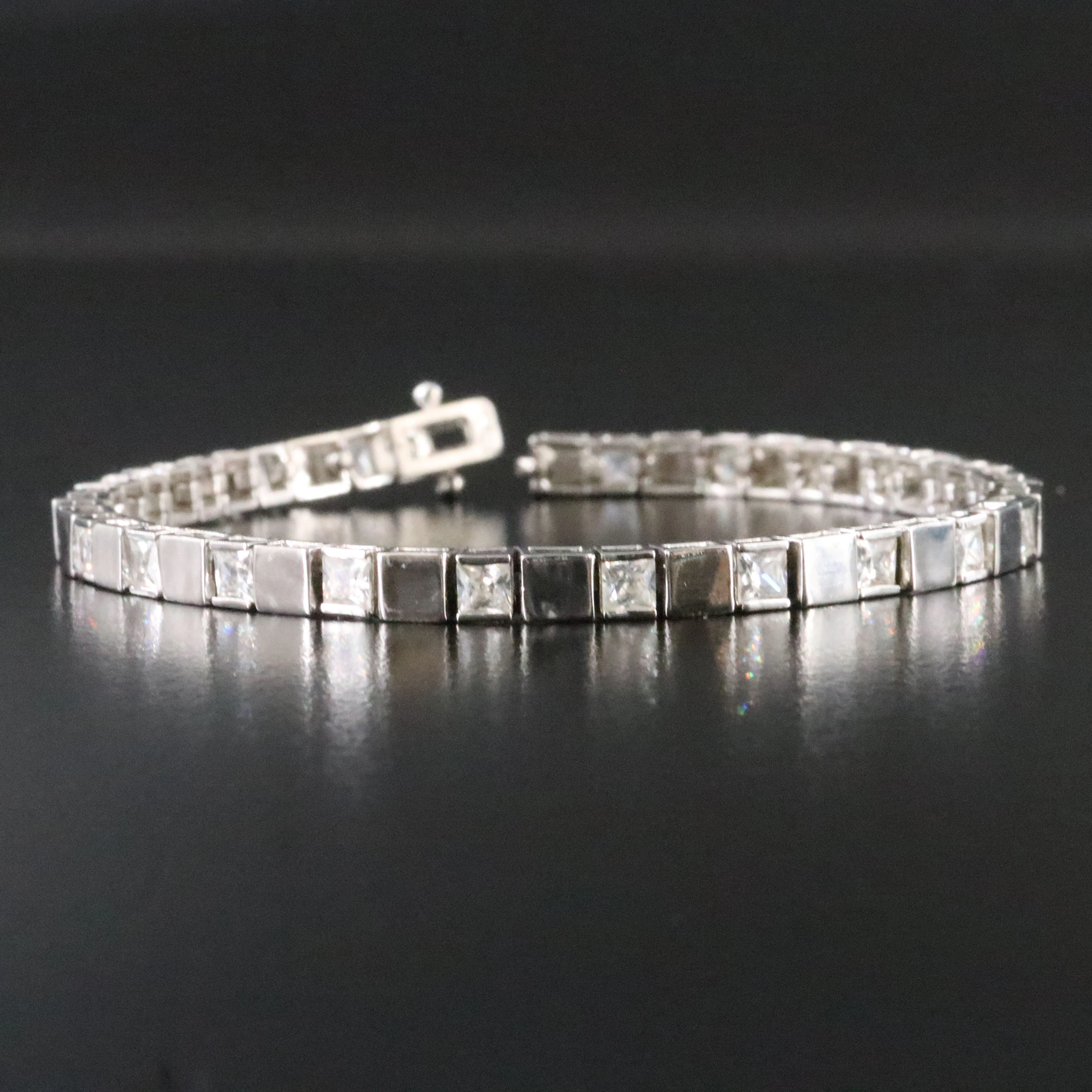 Sterling CZ Bracelet