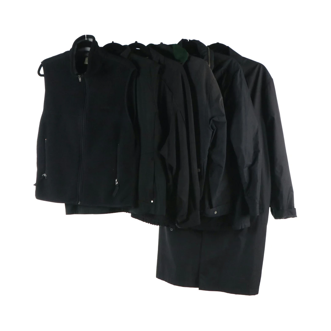 Men's Patagonia, Polo Sport, Tommy Hilfiger, and Other Vests, Jackets, Rainwear