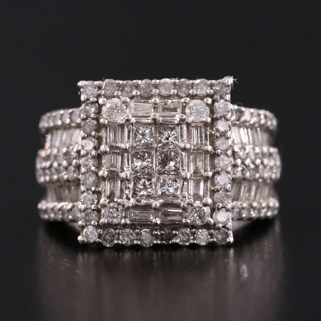 10K 2.05 CTW Diamond Ring
