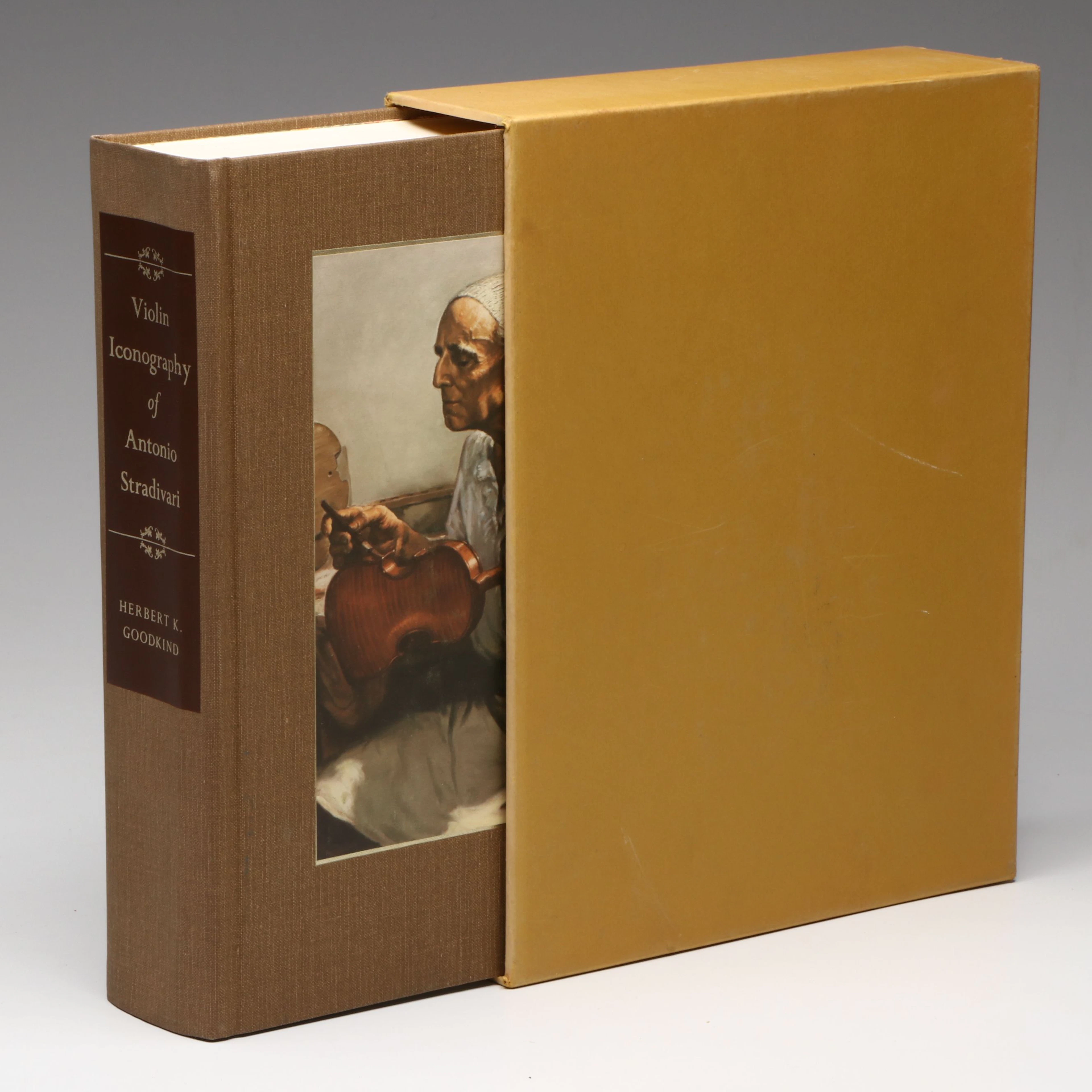 First Edition "Violin Iconography of Antonio Stradivari" by Herbert K. Goodkind
