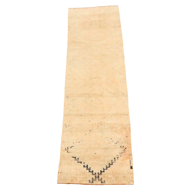 2'10 x 10'2 Hand-Knotted Turkish Anatolian Carpet Runner