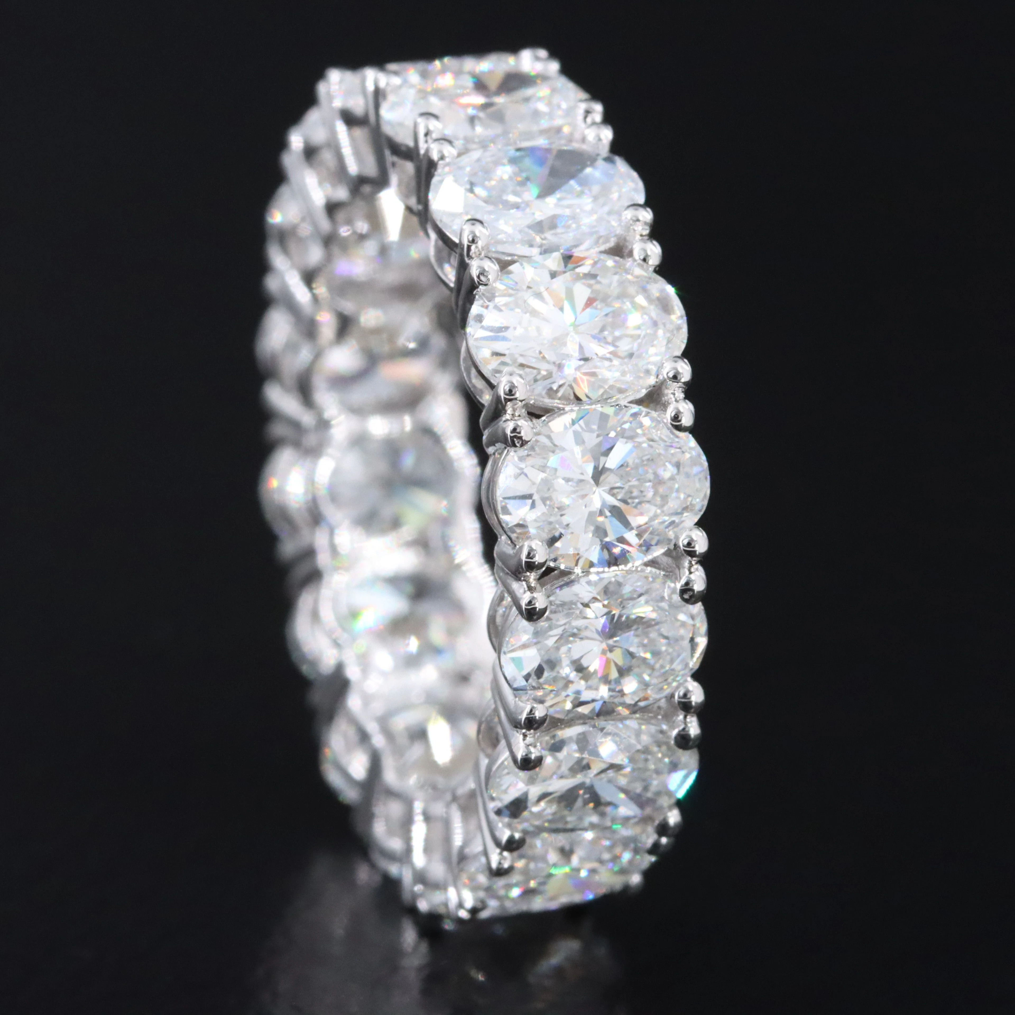 14K 7.58 CTW Lab Grown Diamond Eternity Band