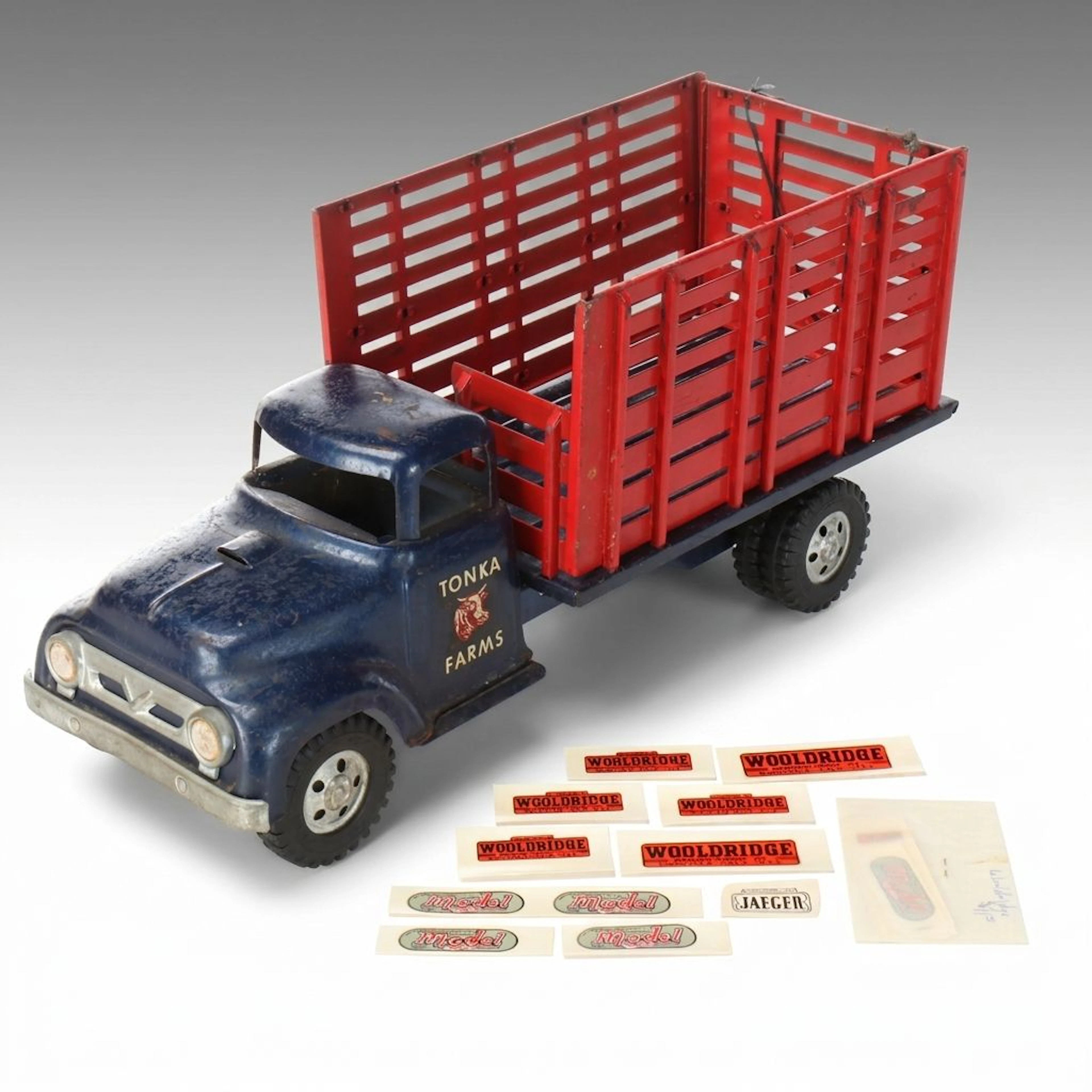 Tonka Farms Produce Truck with Doepke and Wooldridge Stickers