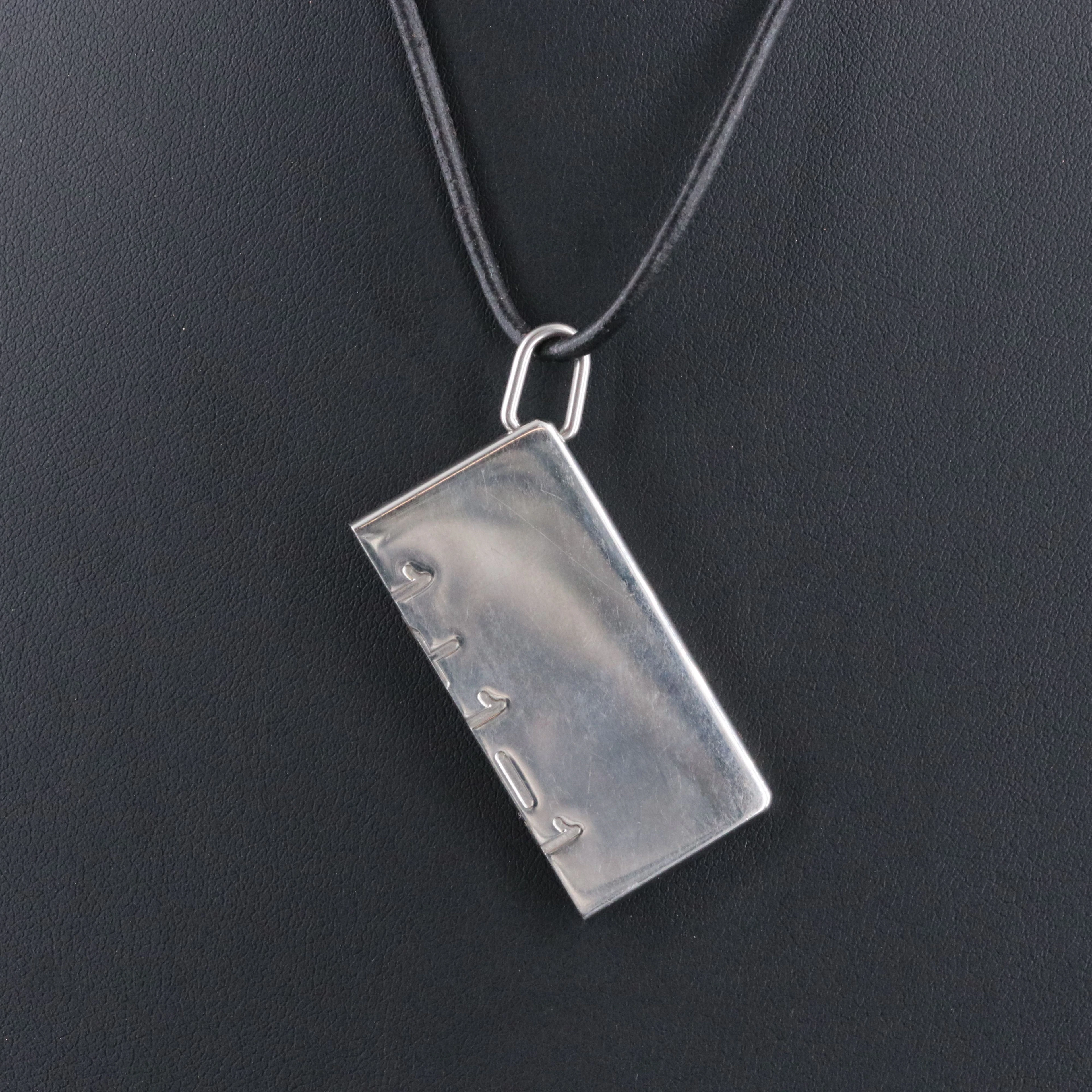 Hermès Symbole 1+1=1 Half Necklace