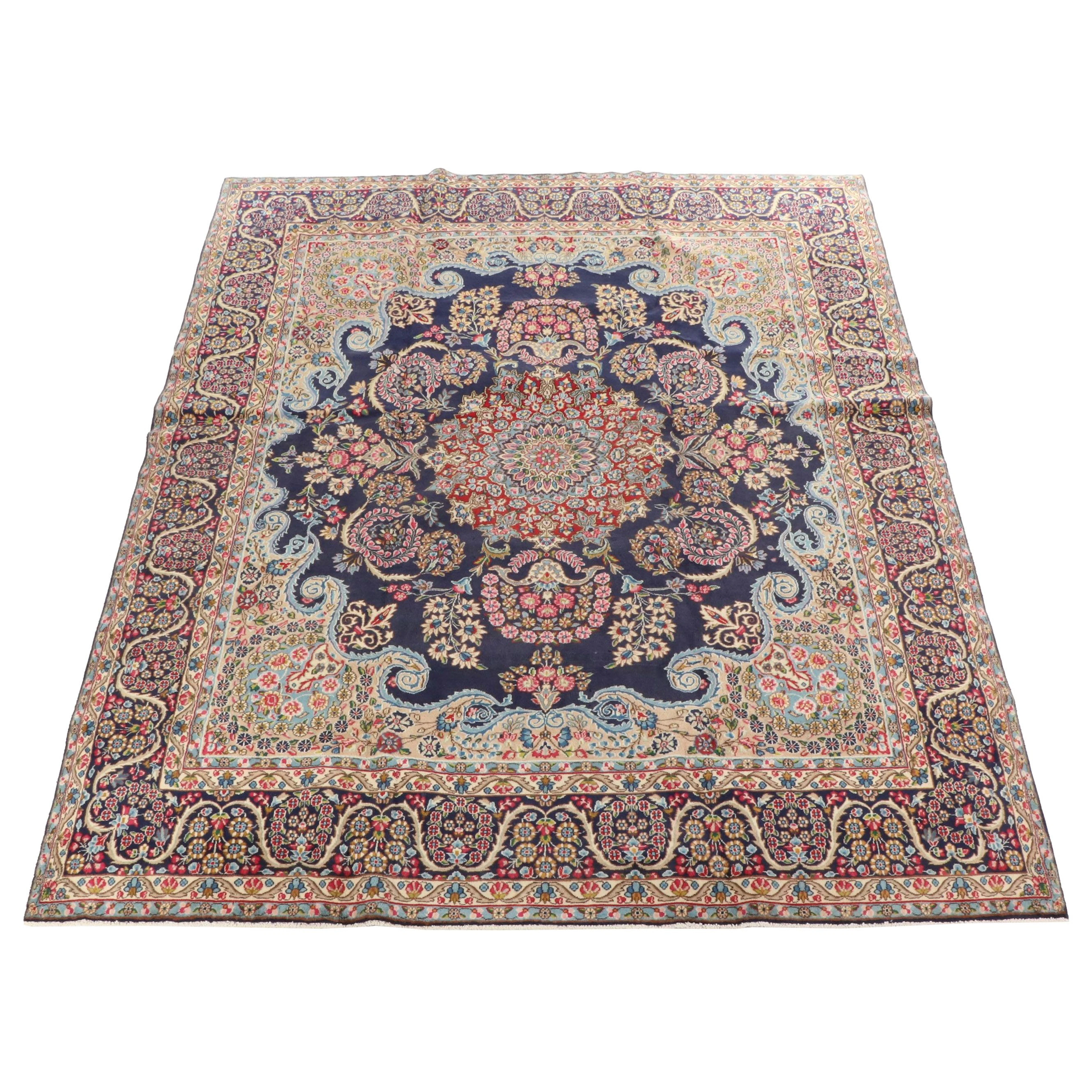 9'9 x 12'6 Hand-Knotted Persian Tabriz Room-Sized Rug