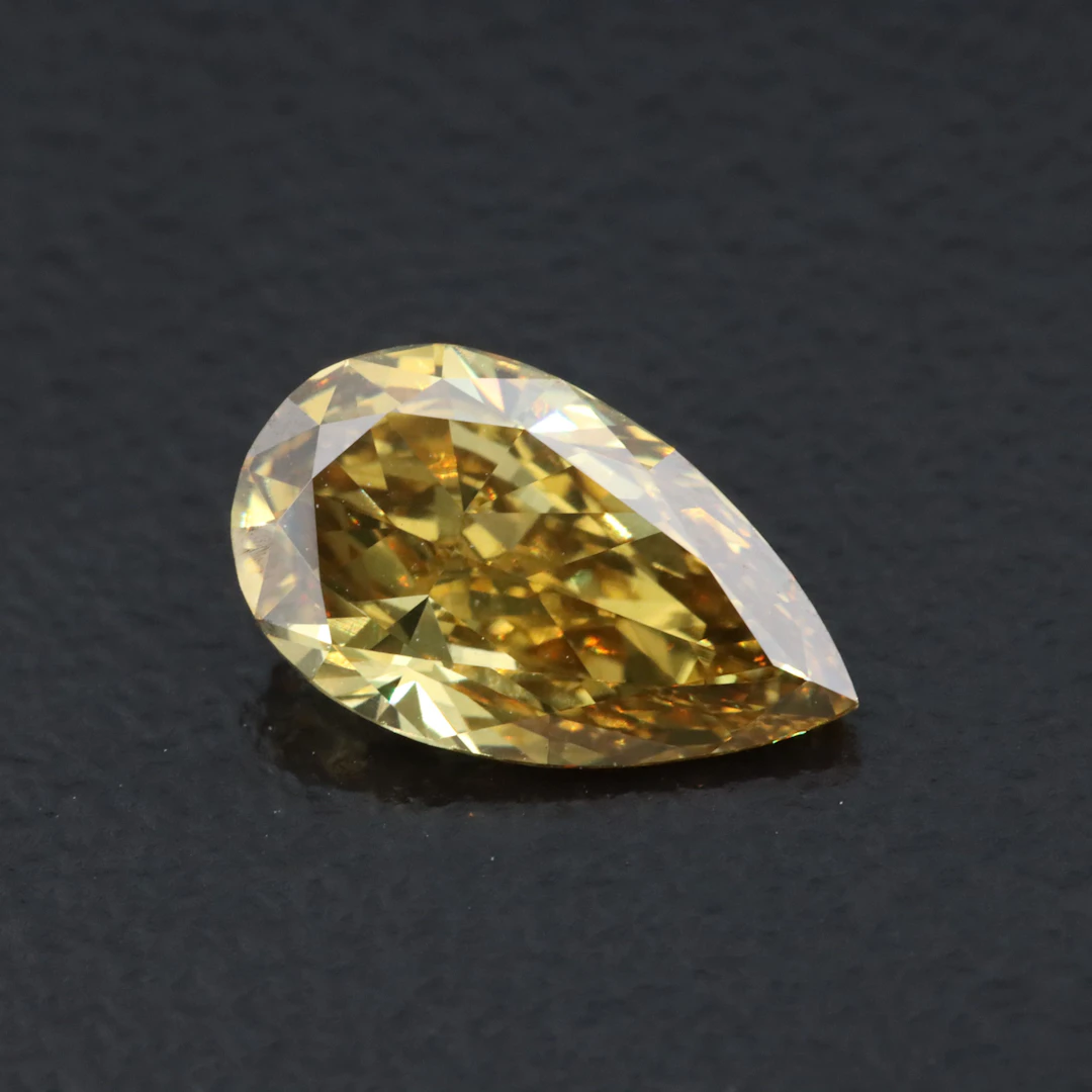 Loose 1.26 CT Lab Grown Fancy Yellow Diamond